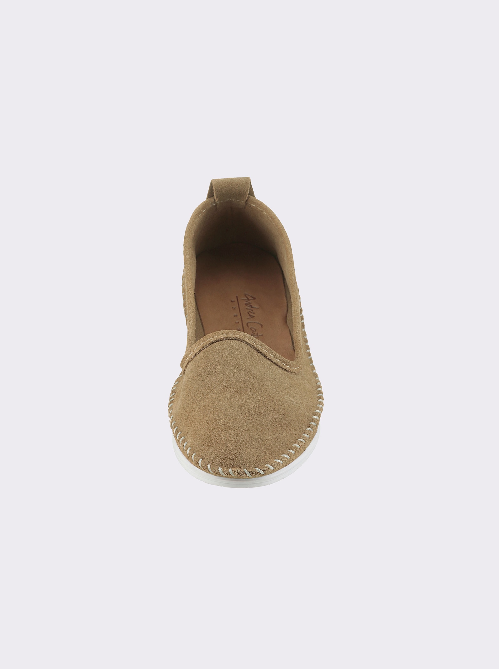 Andrea Conti Slipper - camel
