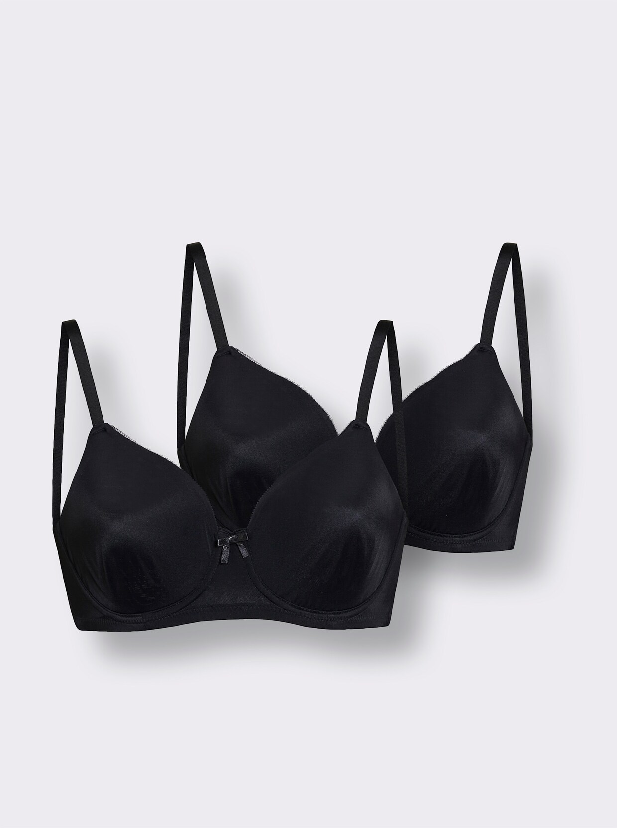 wäschepur Soutien-gorge à armatures spécial T-shirt - noir