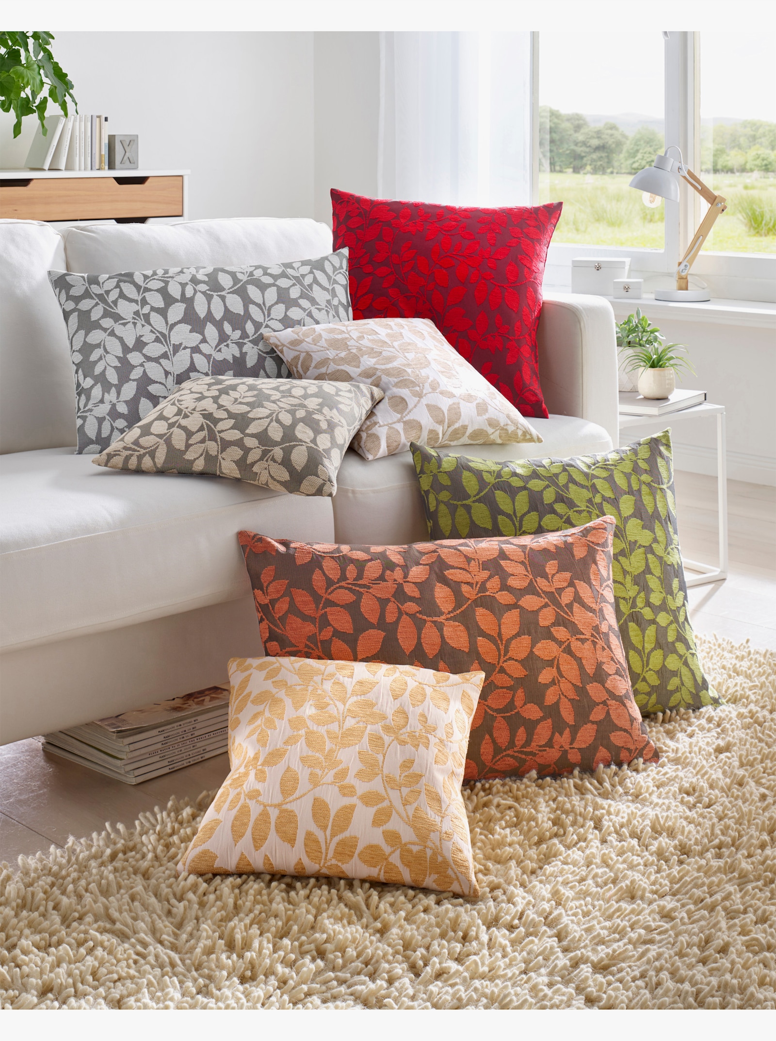 Housse de coussin - naturel