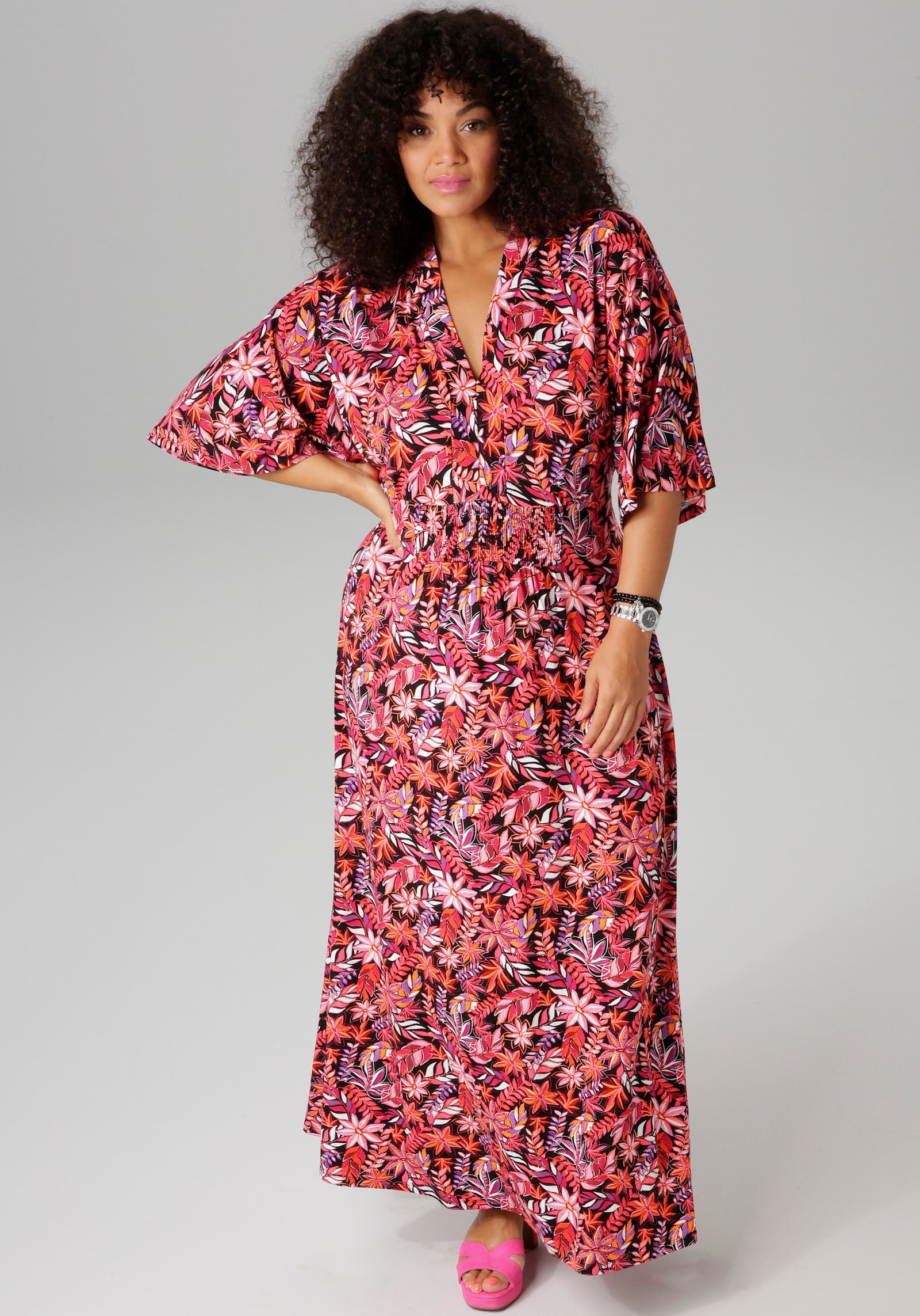 Aniston PLUS Sommerkleid - bunt