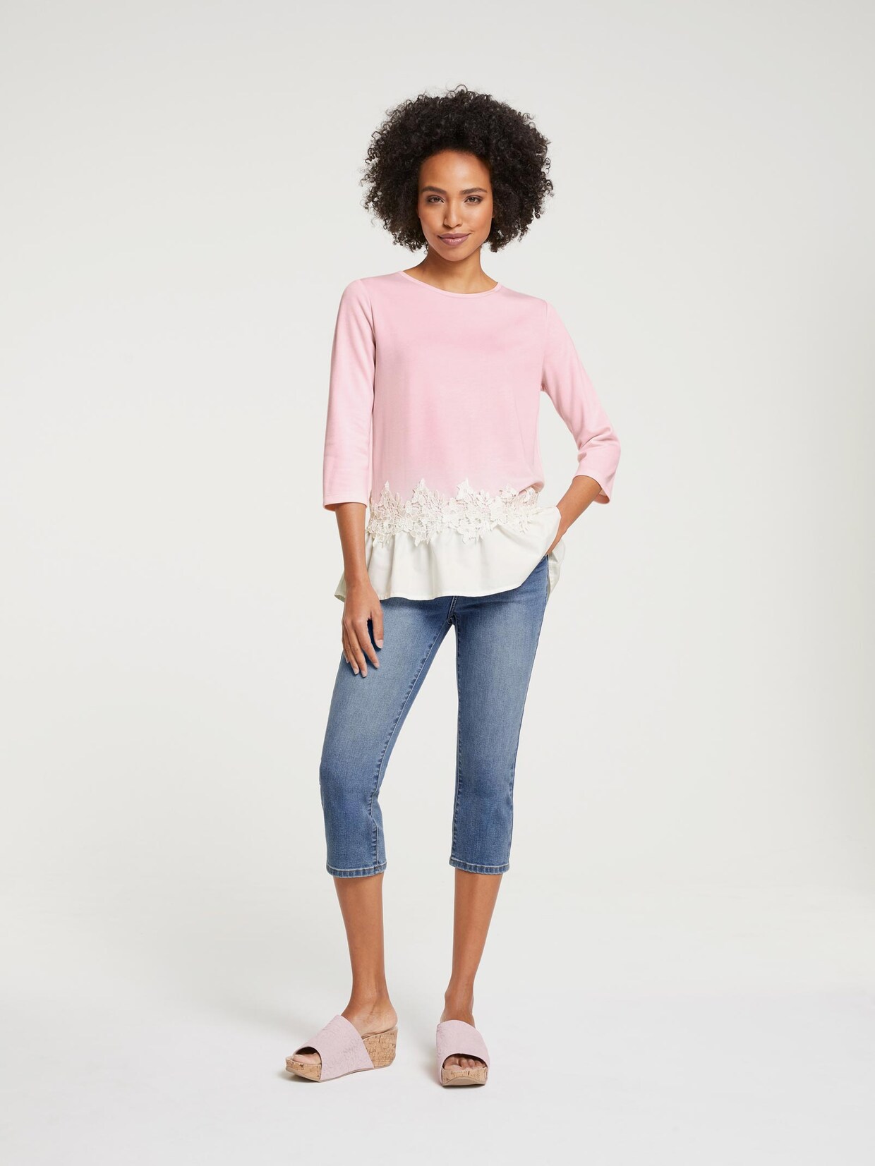 Linea Tesini Shirt - rosa