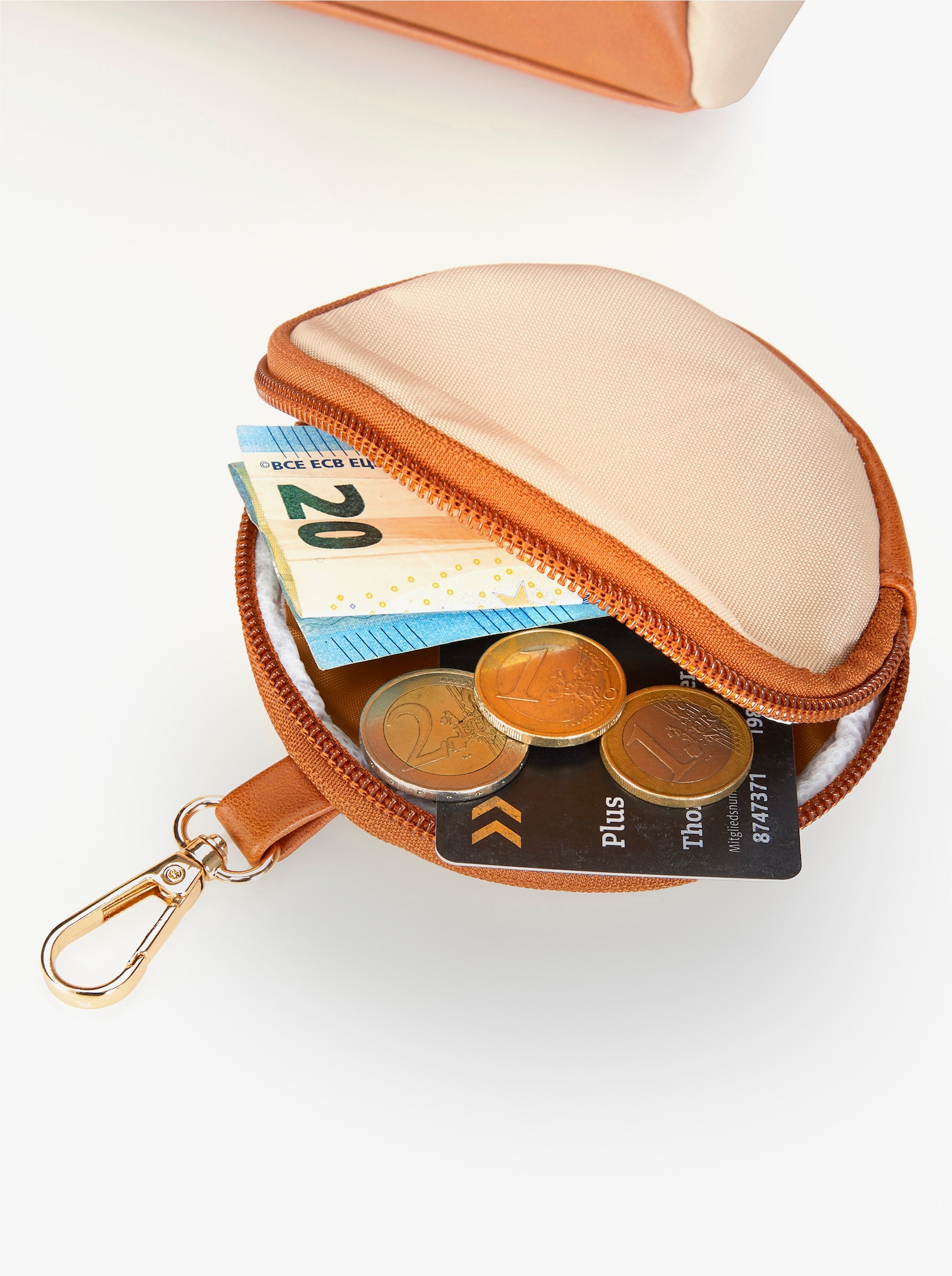 Rucksack mit Etui - beige
