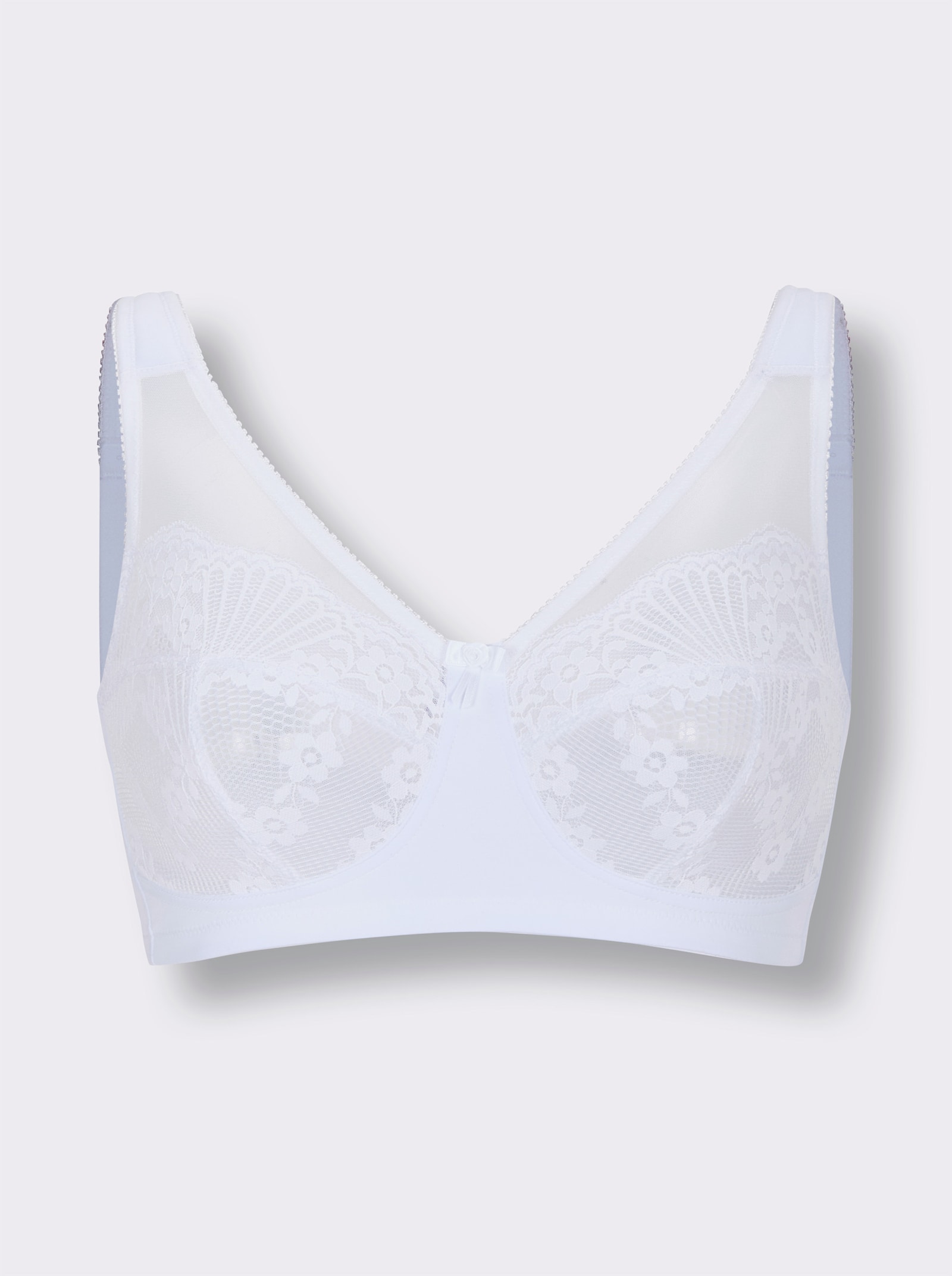 wäschepur Entlastungs-BH ohne Bügel - weiss