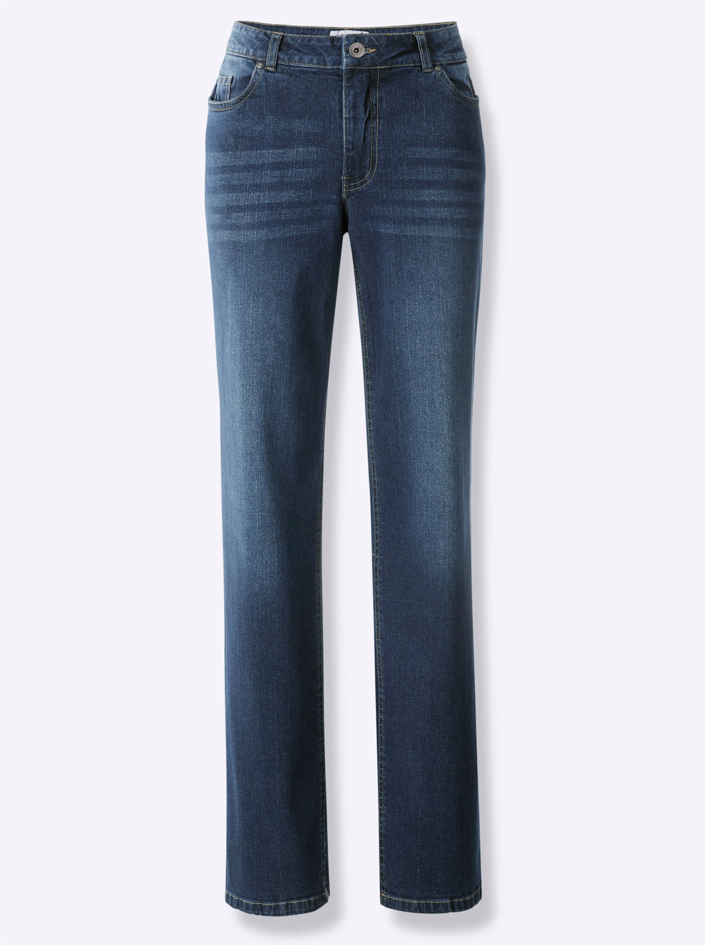 Wie laufen günstig Kaufen-Jeans in dark blue von heine. Jeans in dark blue von heine <![CDATA[Attraktiver Trendbegleiter: Jeans mit bequemem, weitem Bein. In 5-Pocket-Form. Formbund mit Gürtelschlaufen sowie Knopf- und Reißverschluss vorne. Fußweite ca. 50 cm. Ohne Gürtel.]]>.