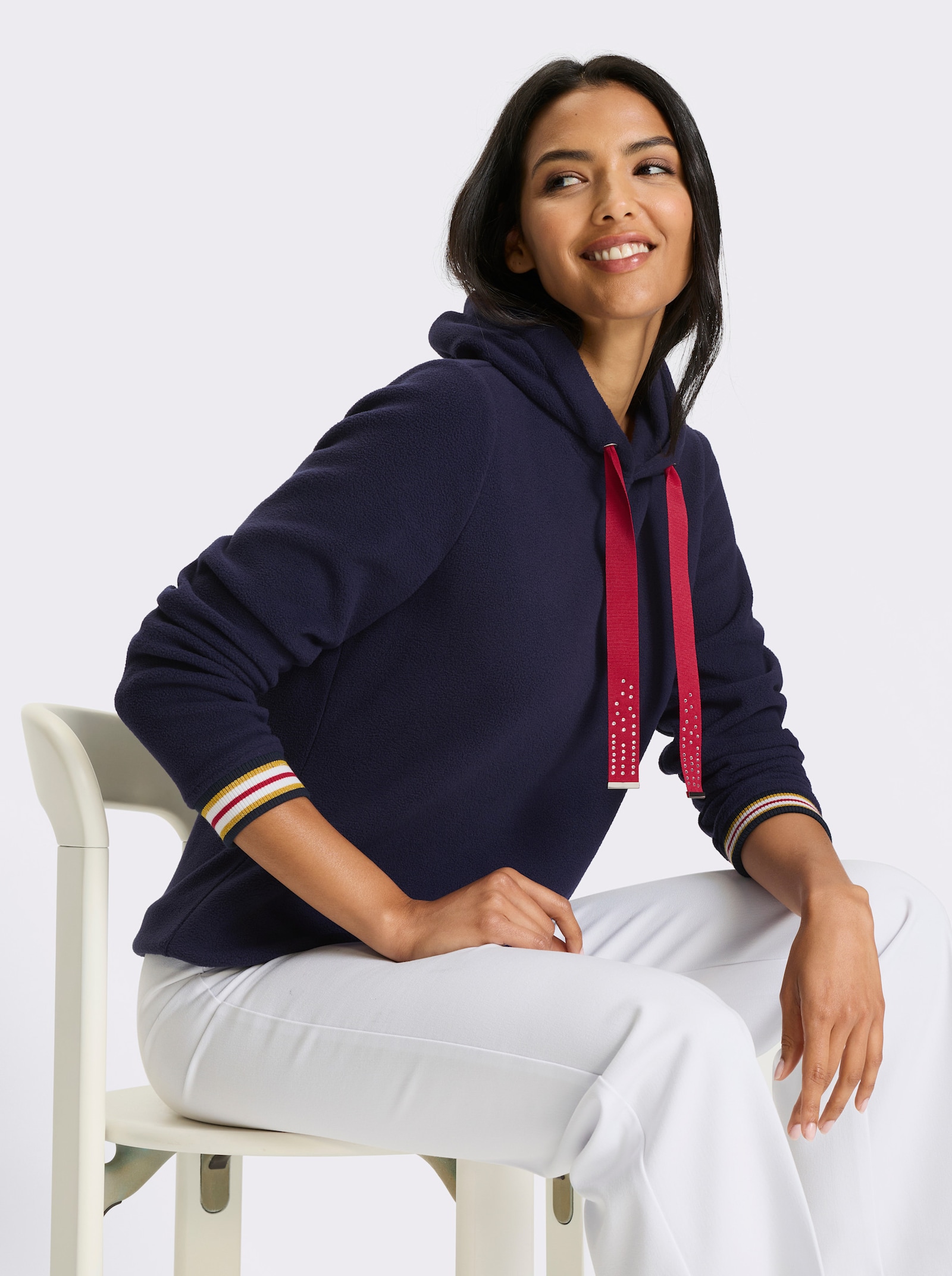 Fleeceshirt - marine