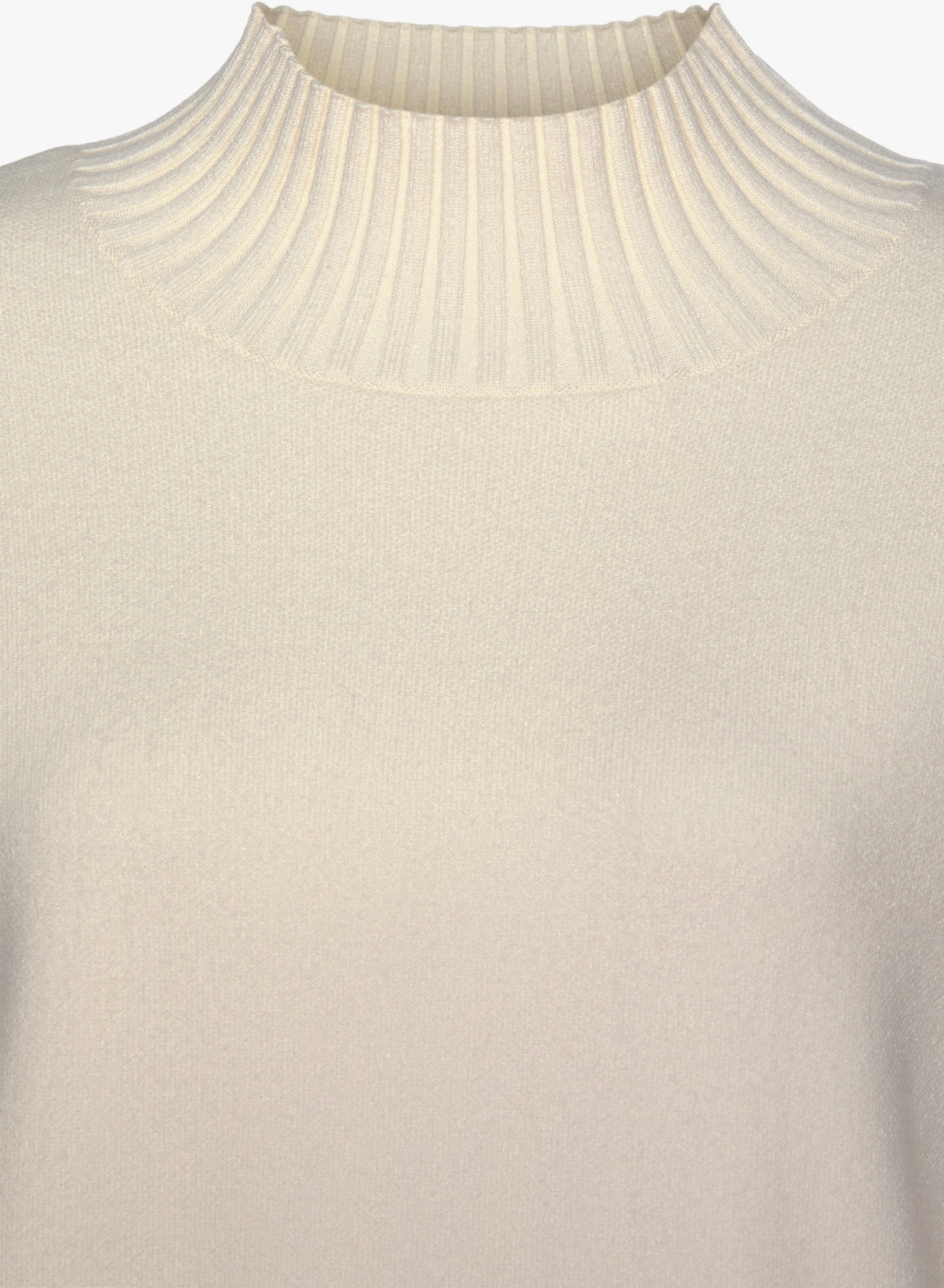 LASCANA Stehkragenpullover - hellbeige
