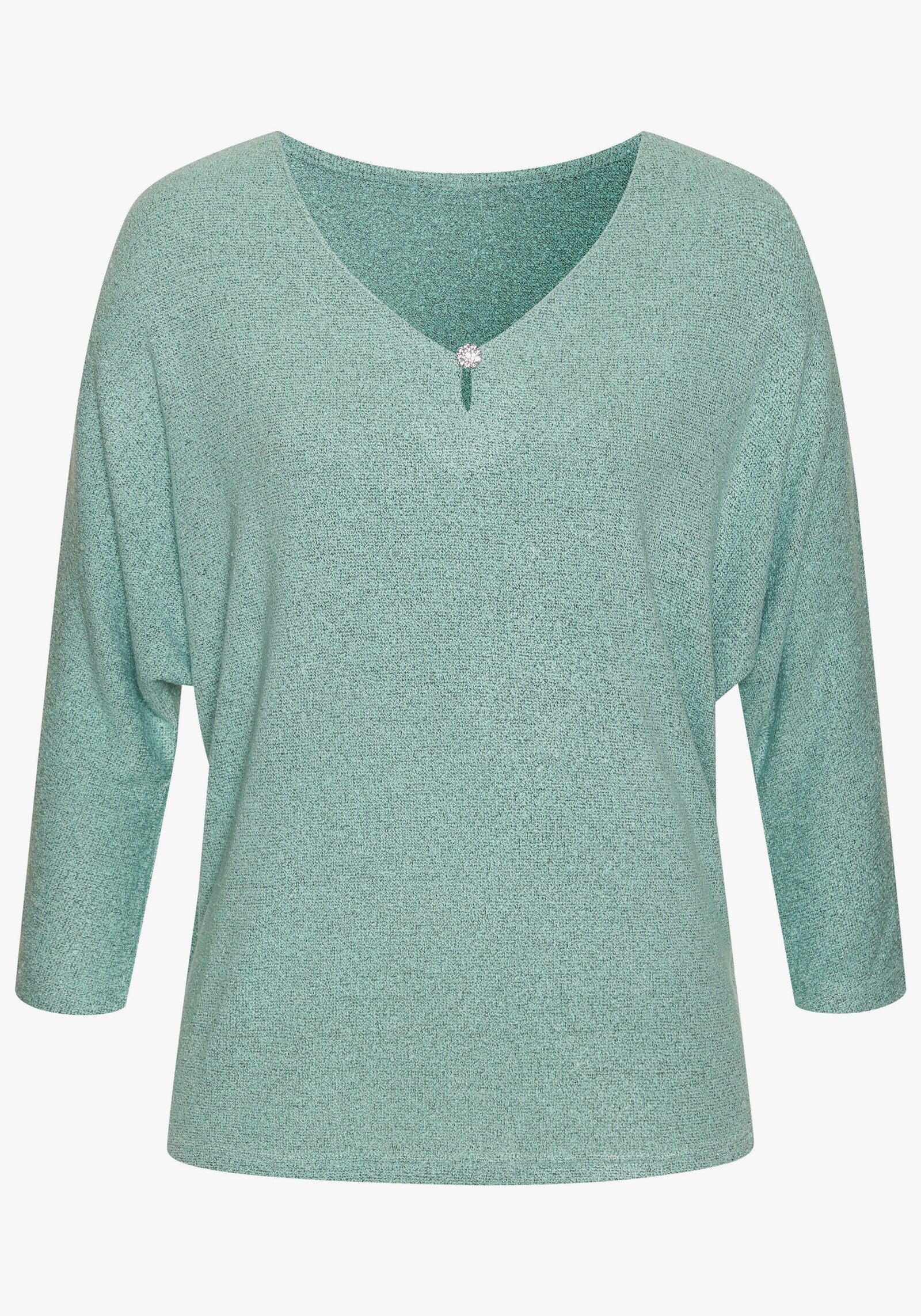 LASCANA Shirt met 3/4-mouw - mint