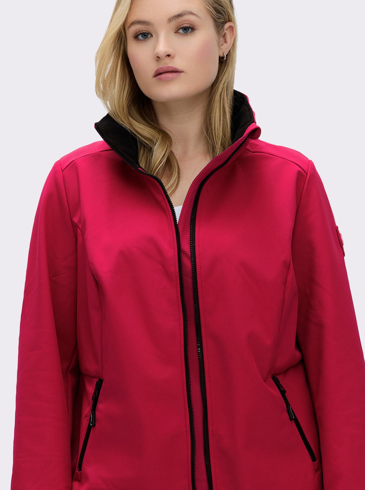 Softshelljacke - rot