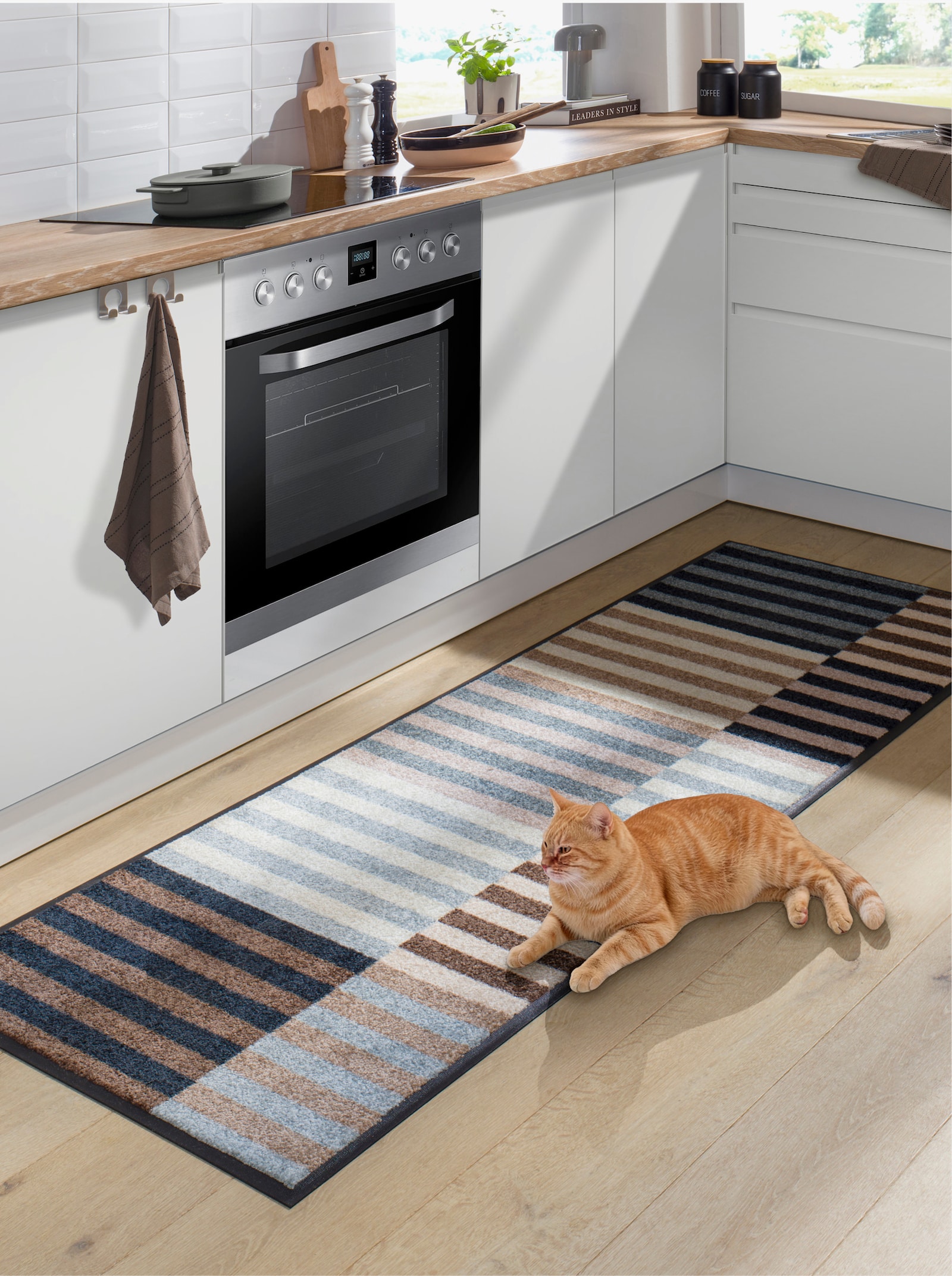 heine home Fußmatte - taupe-grau