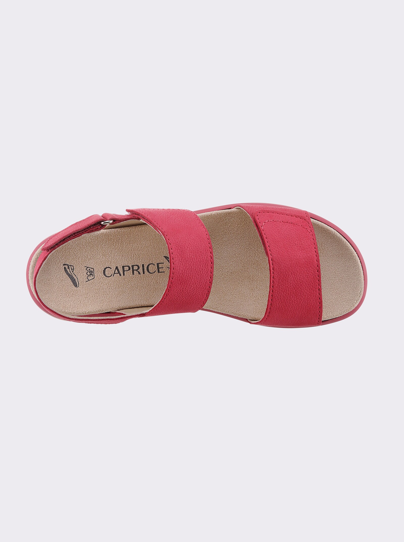 Caprice Sandaal met wasbare binnenzool - flamingo