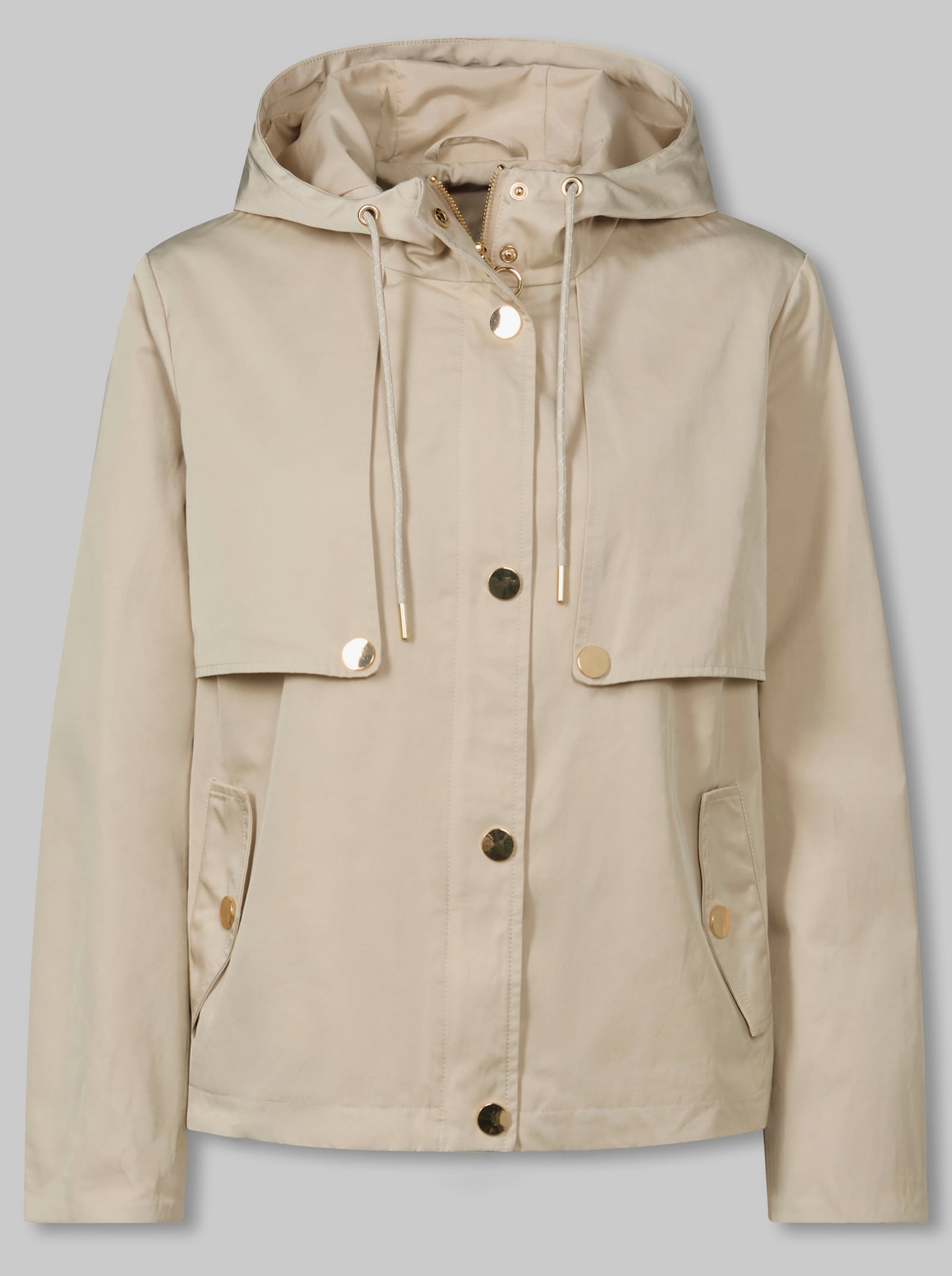 heine Outdoorjacke mit leichtem Glanz - sand
