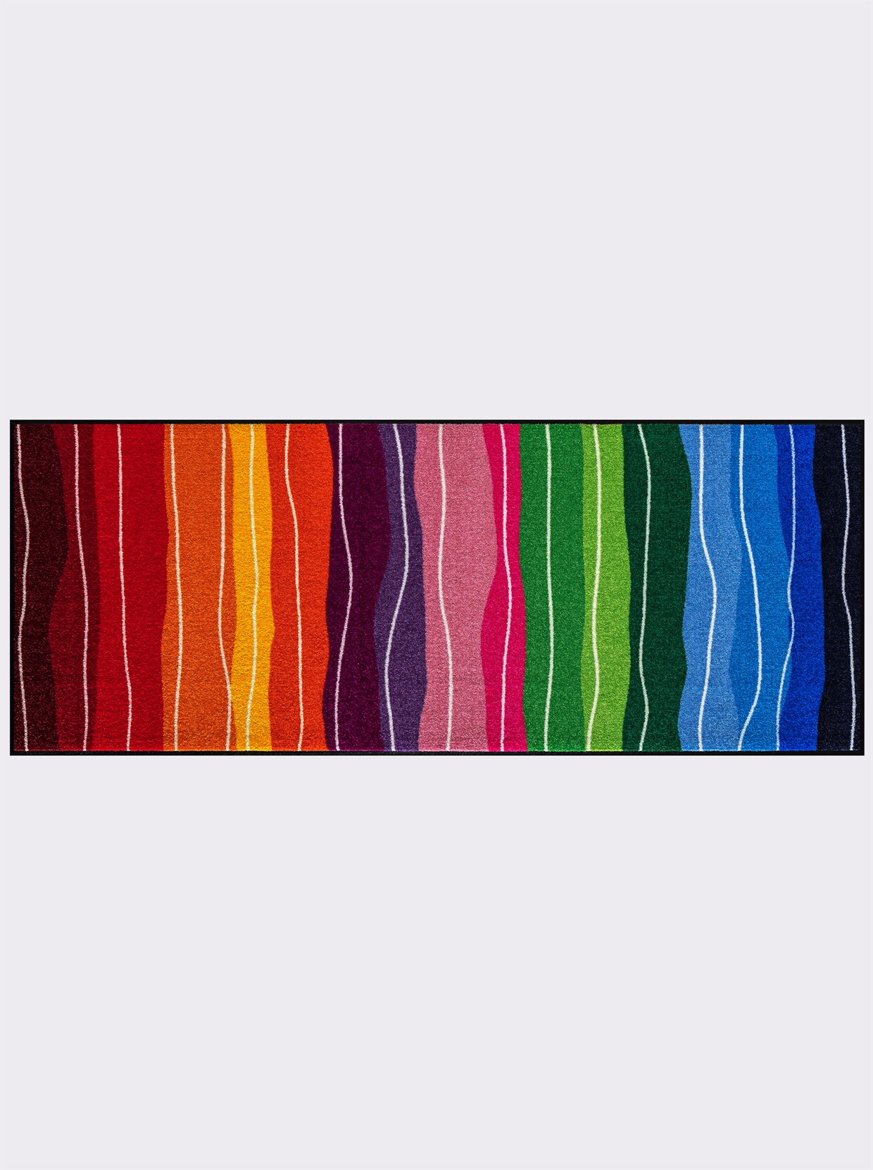 Salonloewe Voetmat - rood/bont