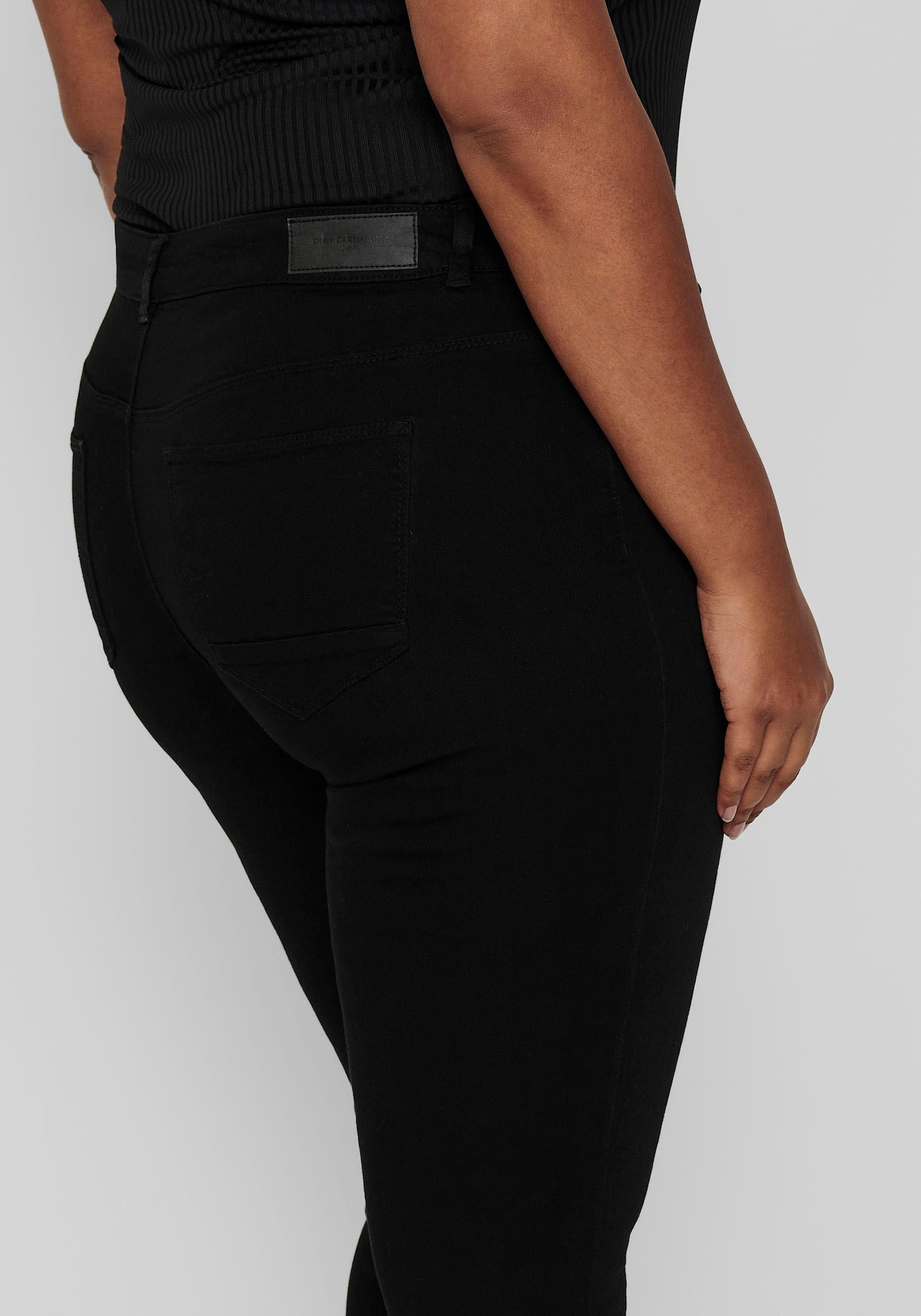 Skinny-fit-Jeans - black