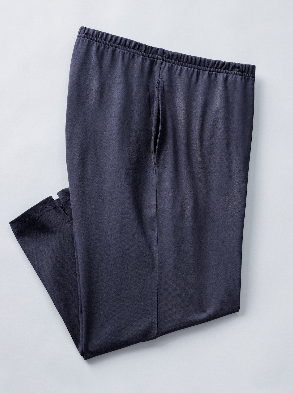 Vrijetijdsbroek - bessenrood + marine