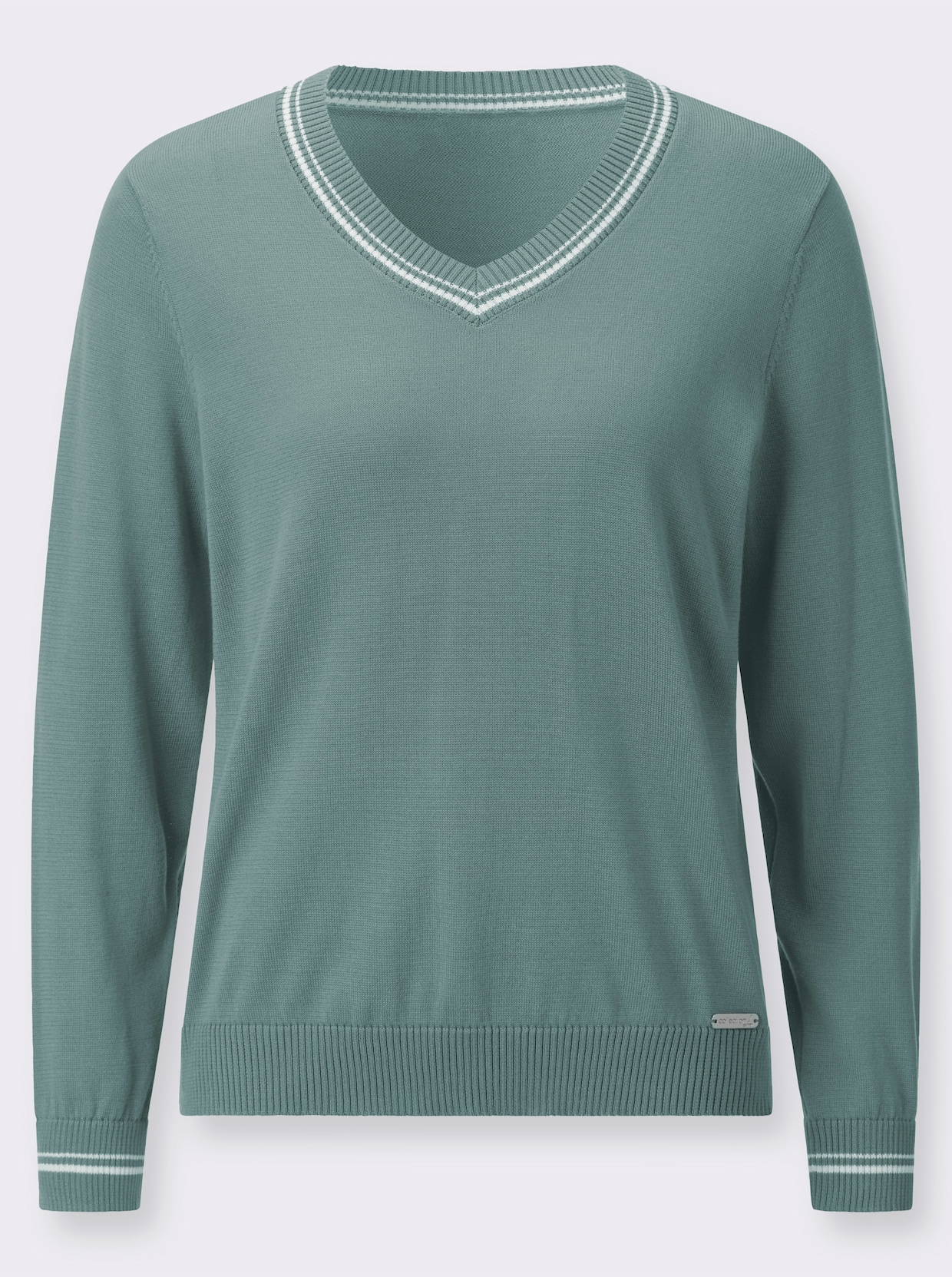 Baumwollpullover - jade