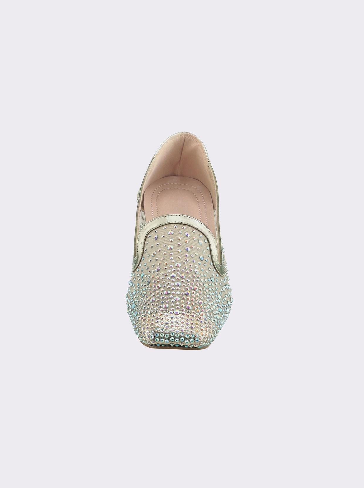 heine Slipper - goldfarben-silberfarben