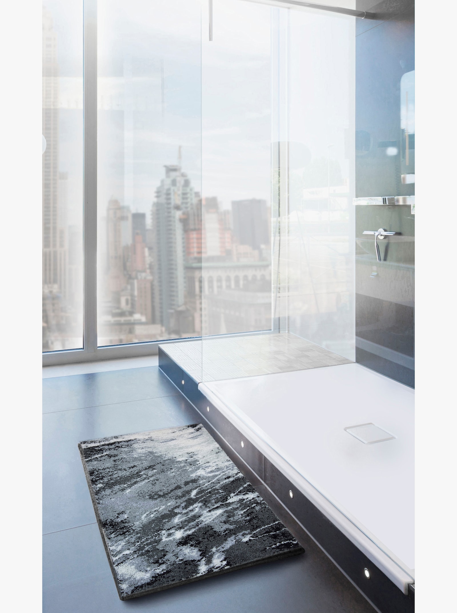 Grund Badematte - grau