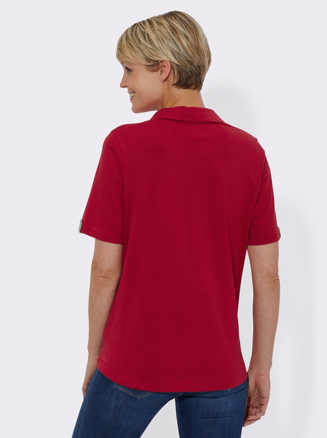 Poloshirt - rood