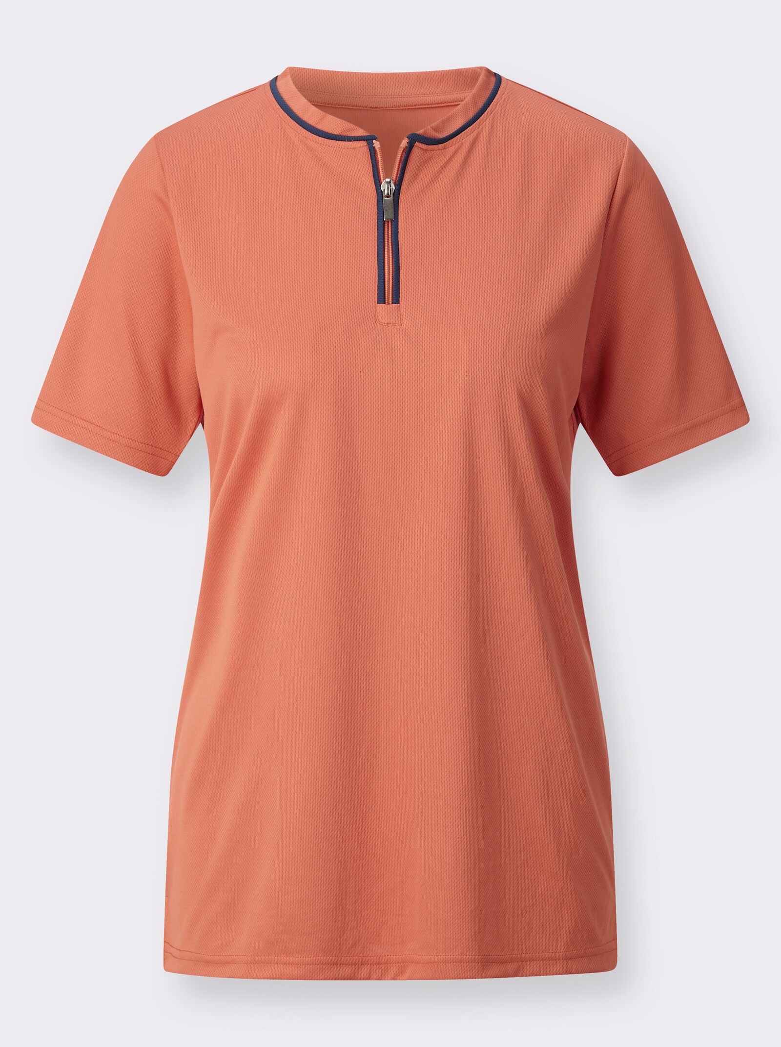 Funktionsshirt in atmungsaktiver Qualität - papaya