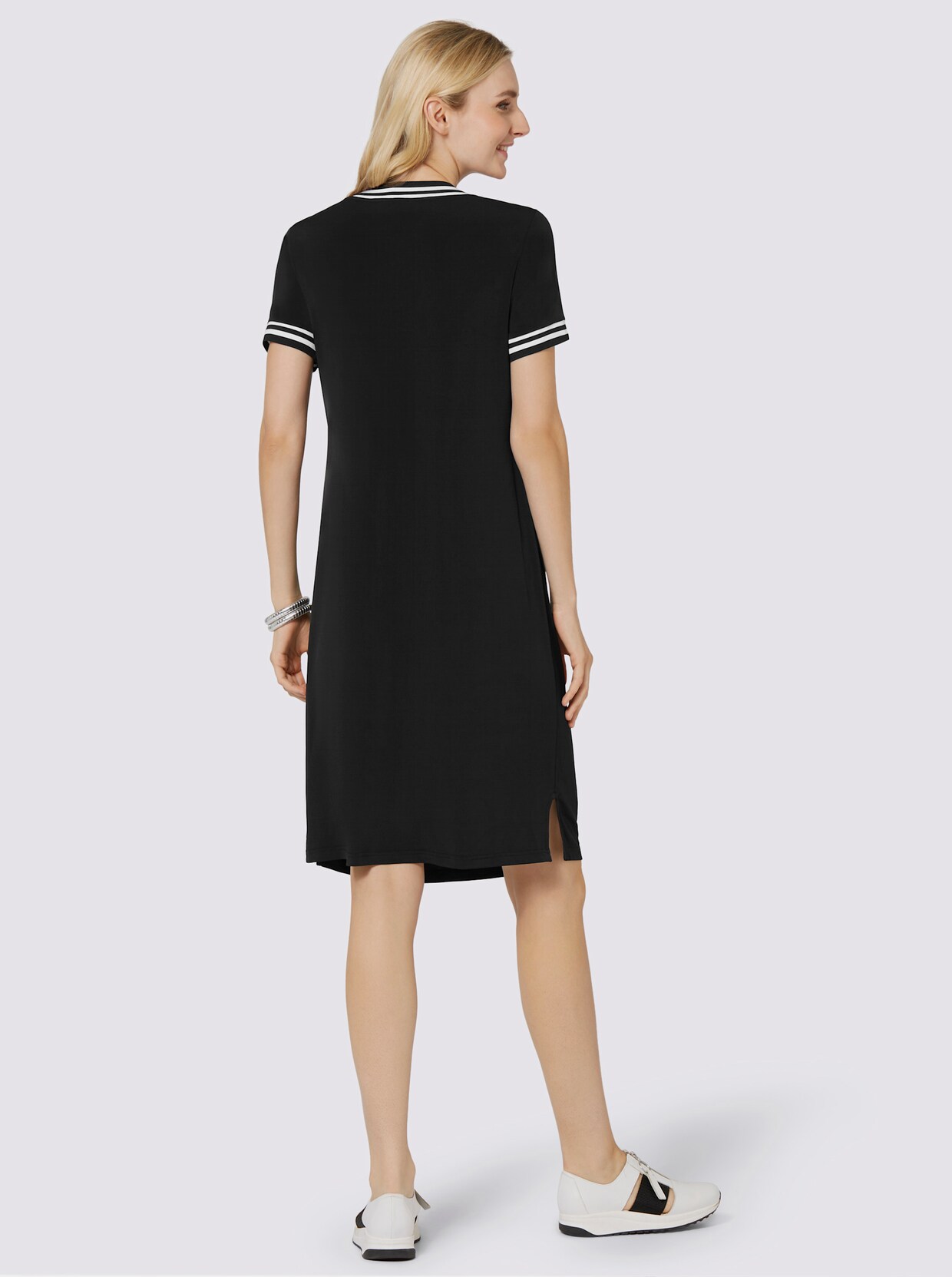 Jersey jurk - zwart