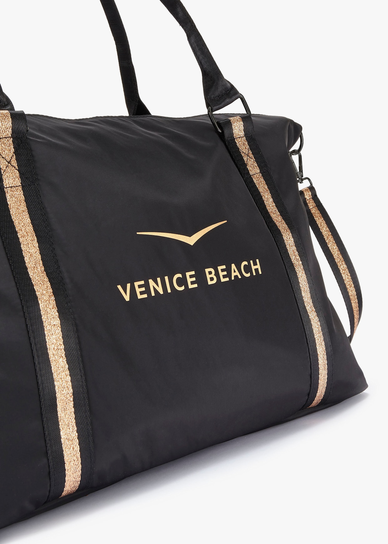 Venice Beach Sporttas - zwart / goudkleur