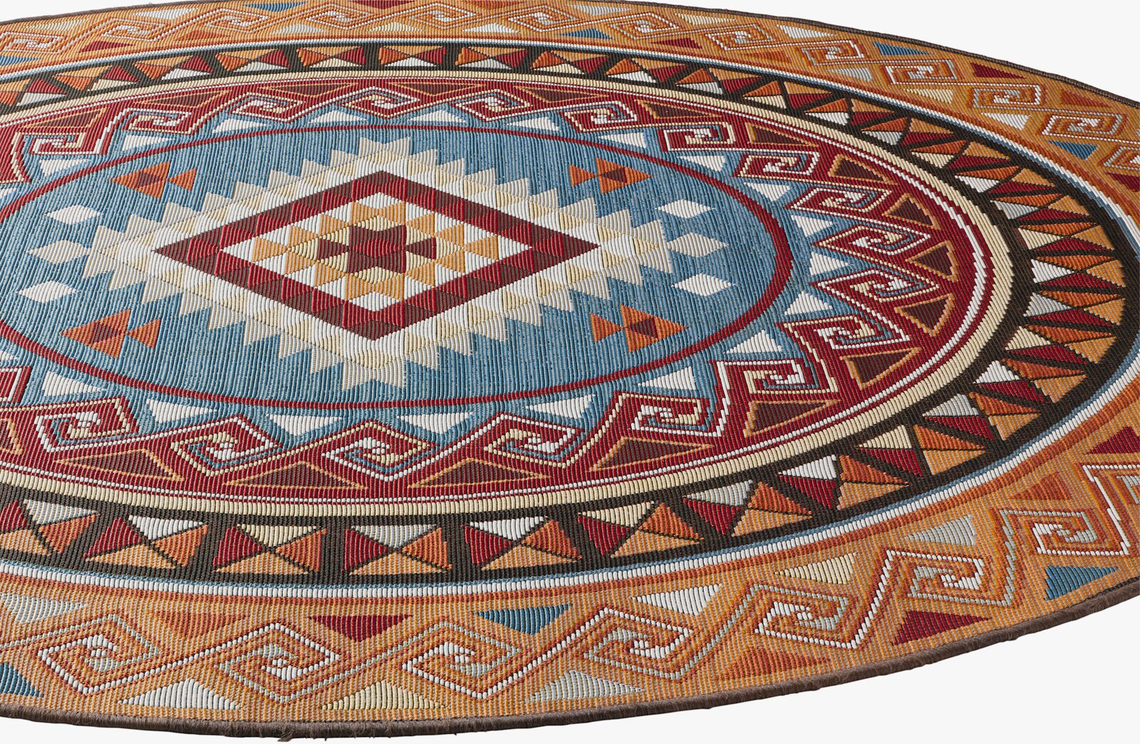 heine home Teppich - terracotta-bunt