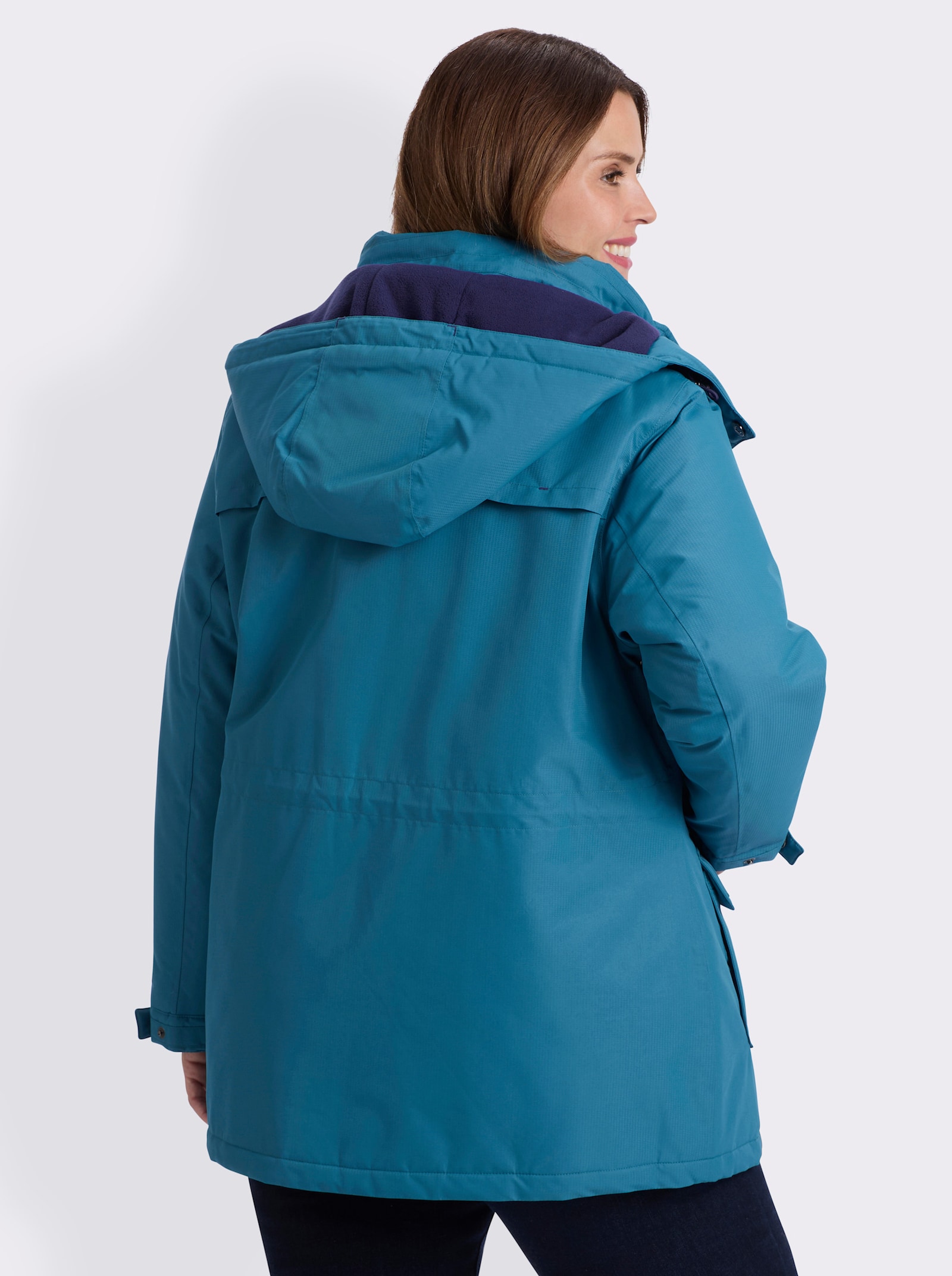 Funktionsjacke mit Texventure-Ausrüstung - topas