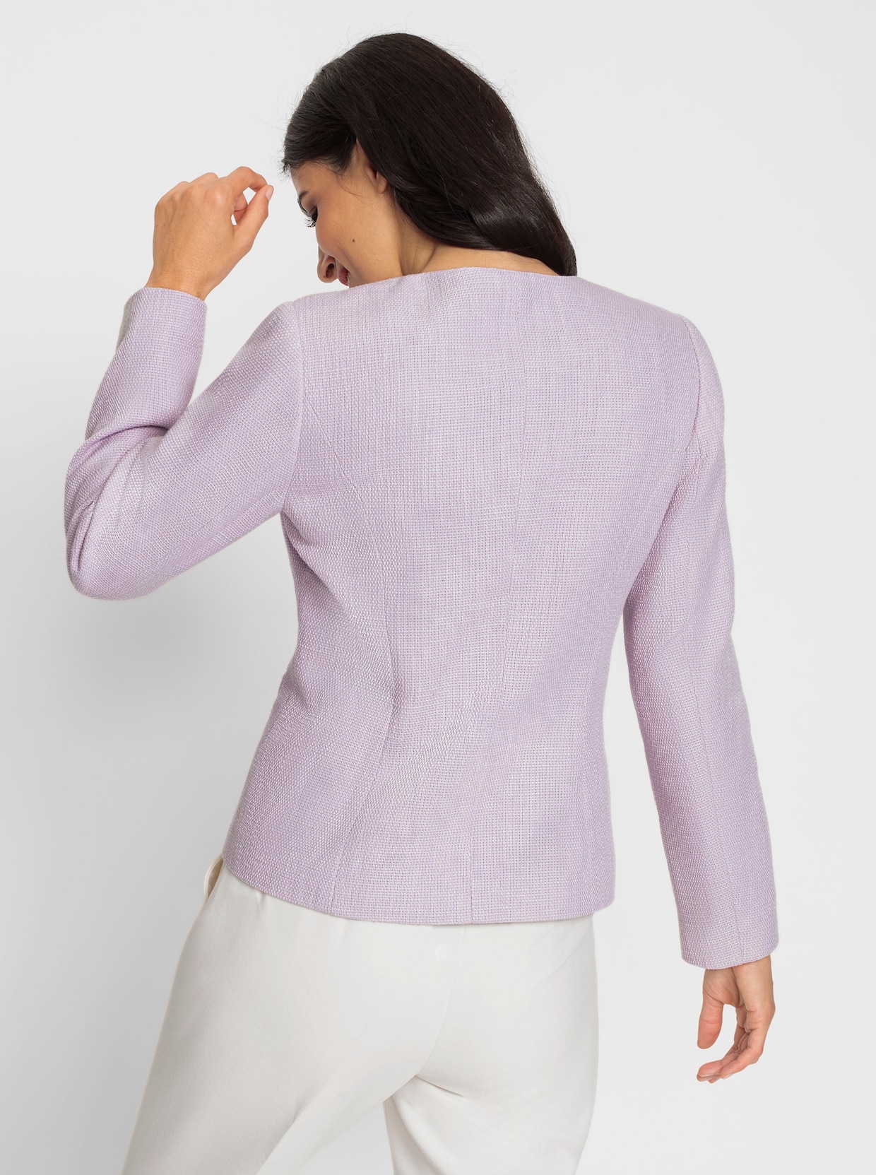 heine Blazer court - parme