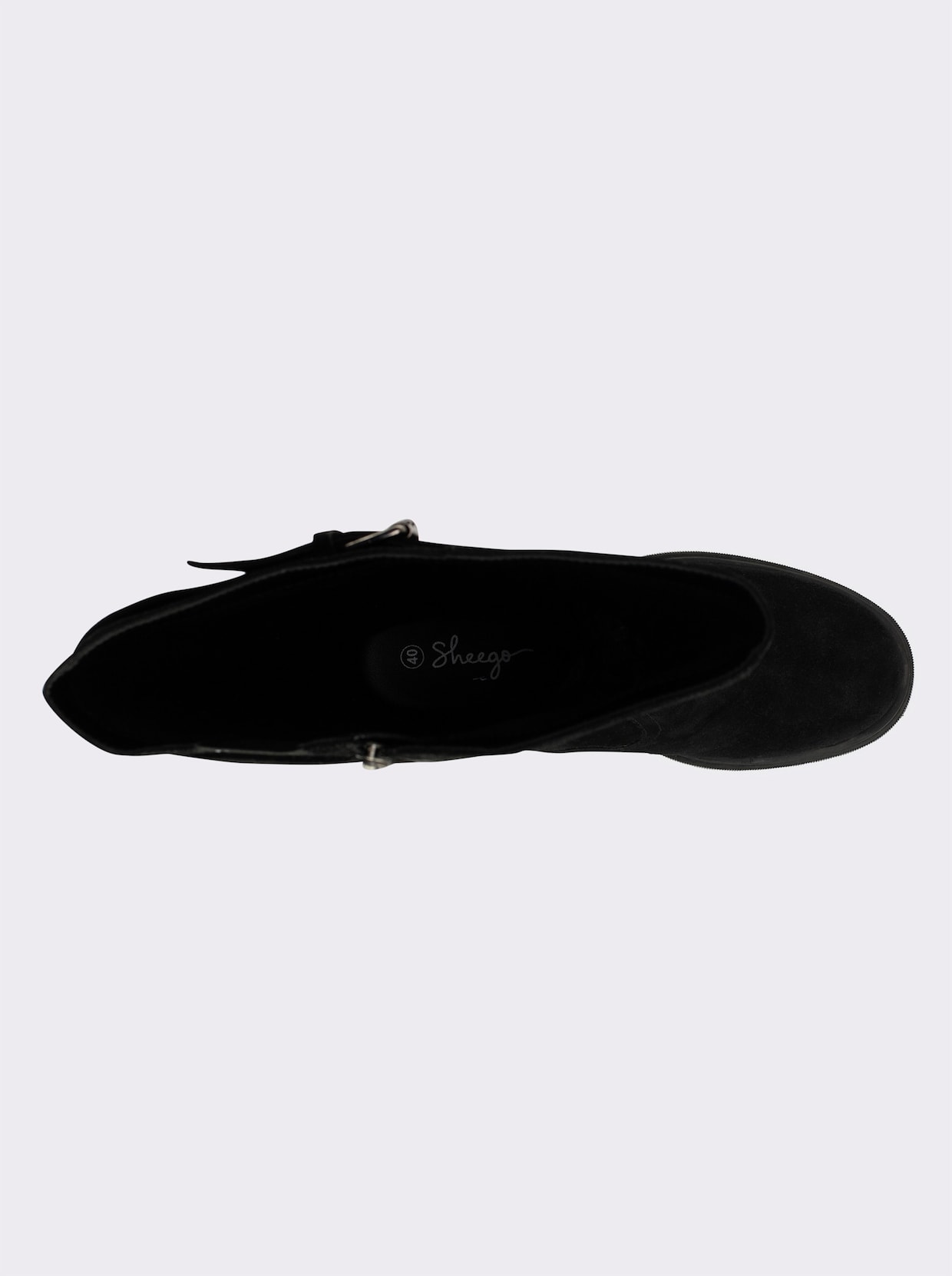 sheego Weitschaftstiefel - schwarz