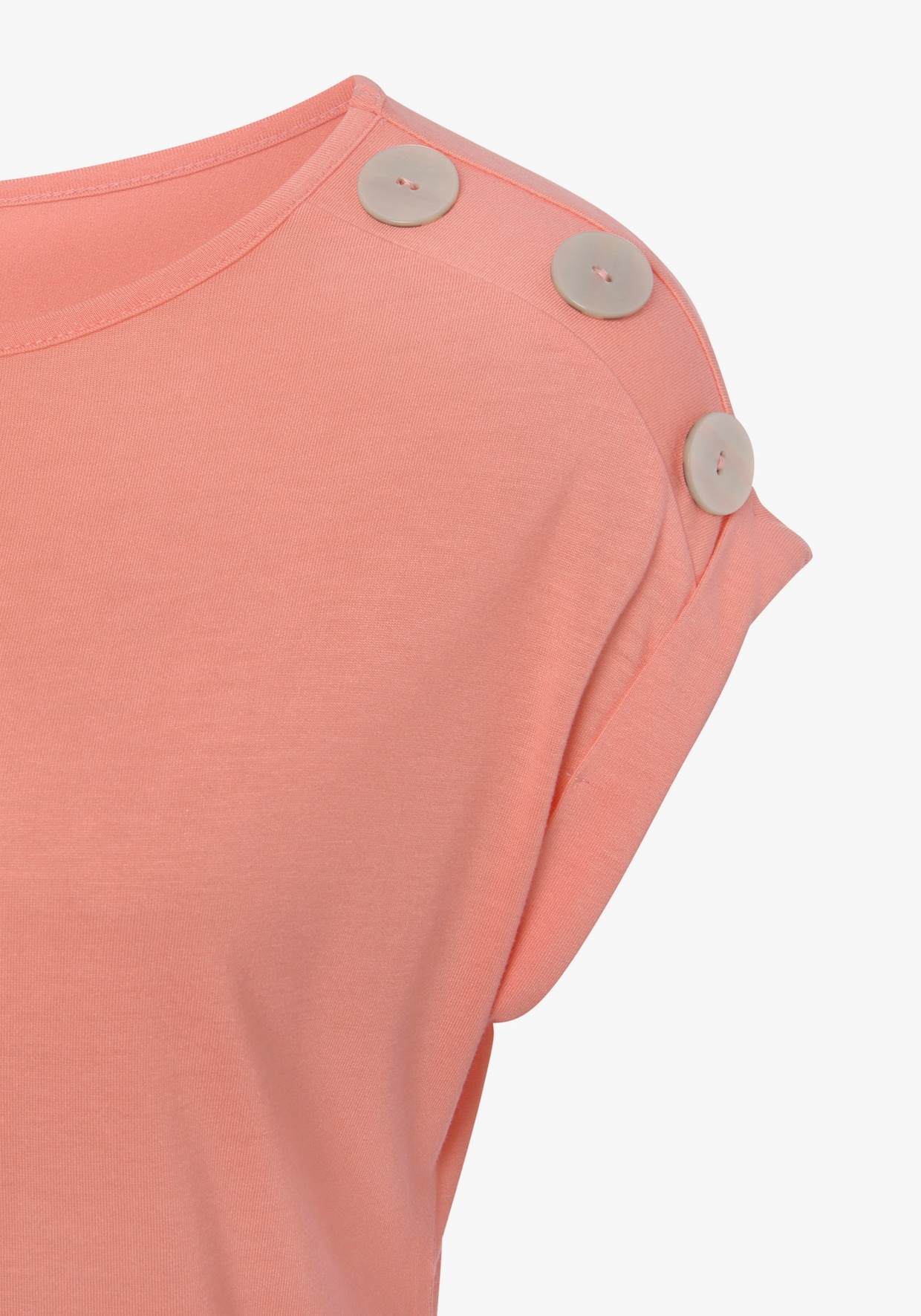 Buffalo Shirt met korte mouwen - peach