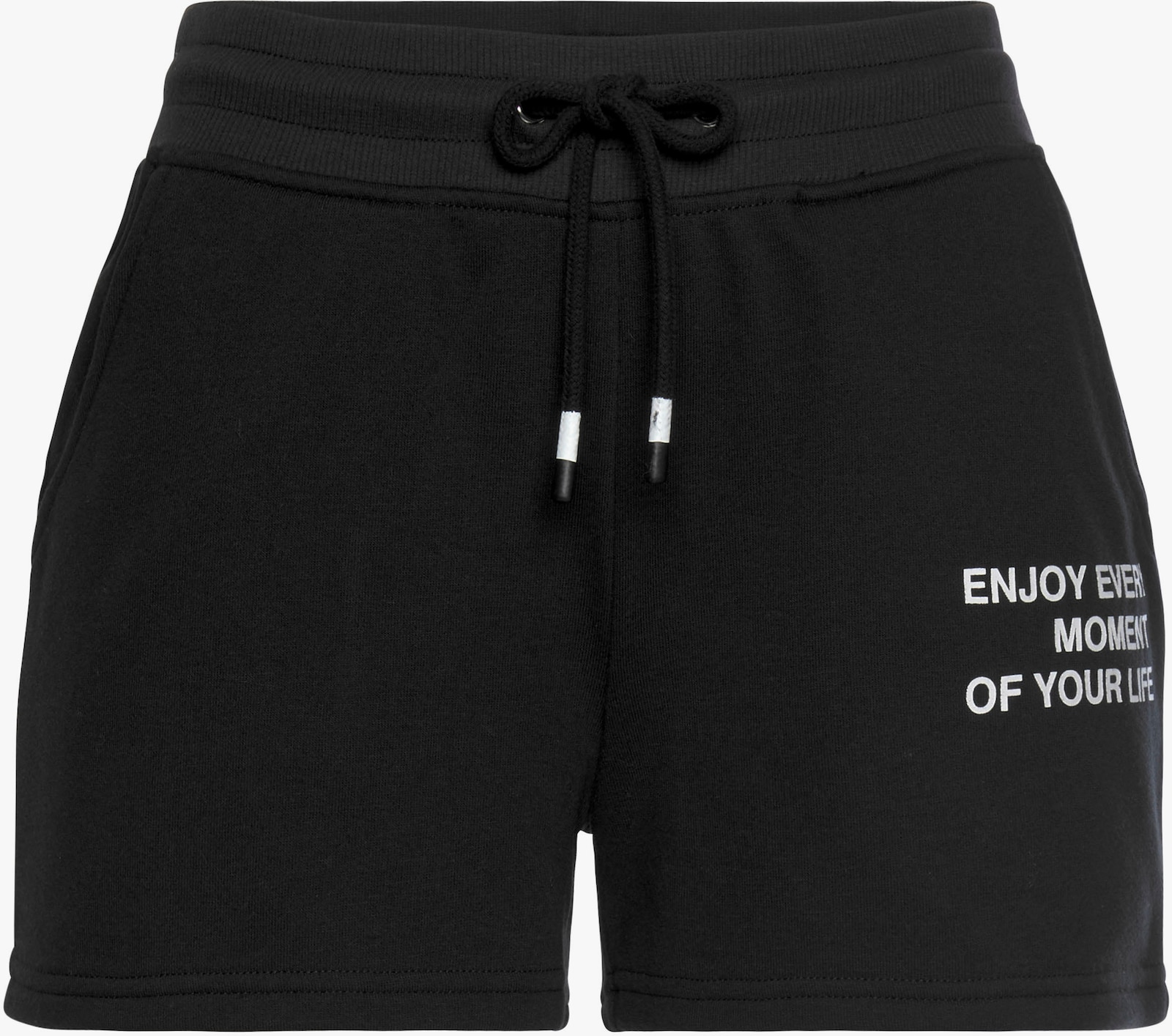 Buffalo Sweatshorts - schwarz