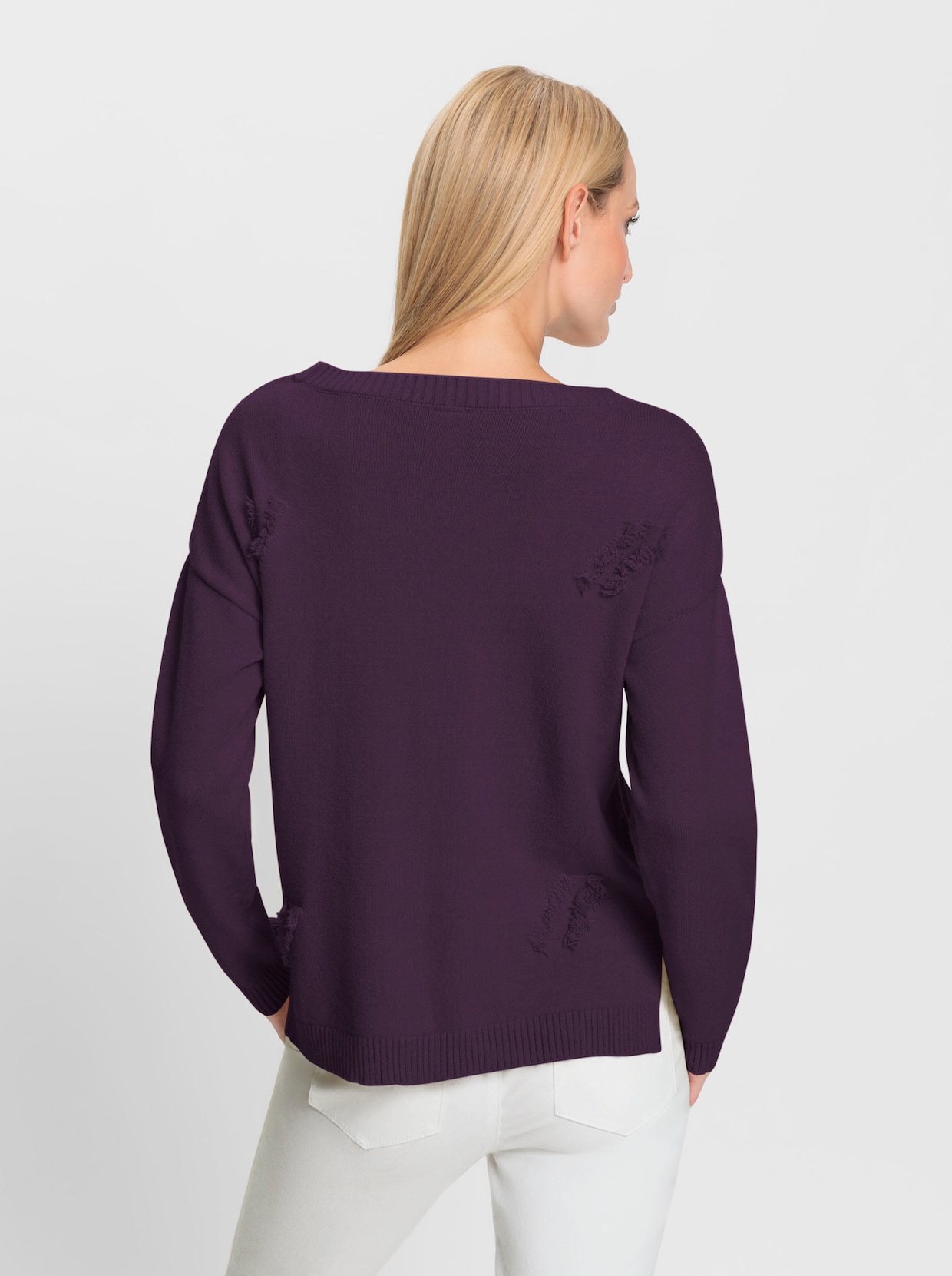 heine Pullover - traube