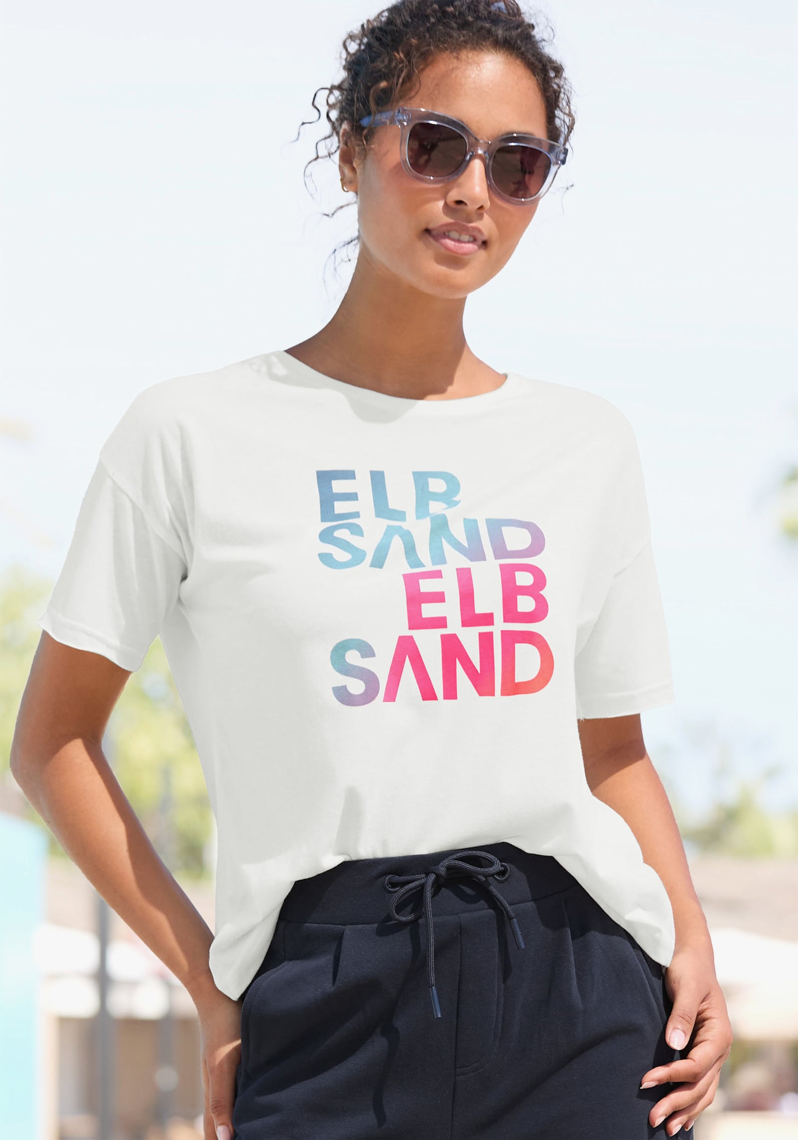 Elbsand T-shirt - wit