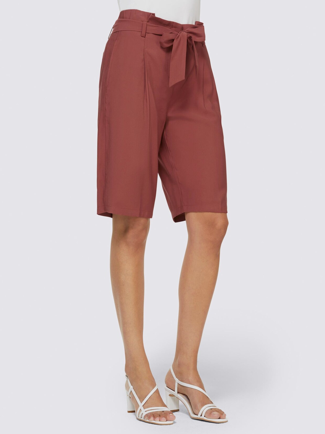 Linea Tesini Shorts - marron rouge