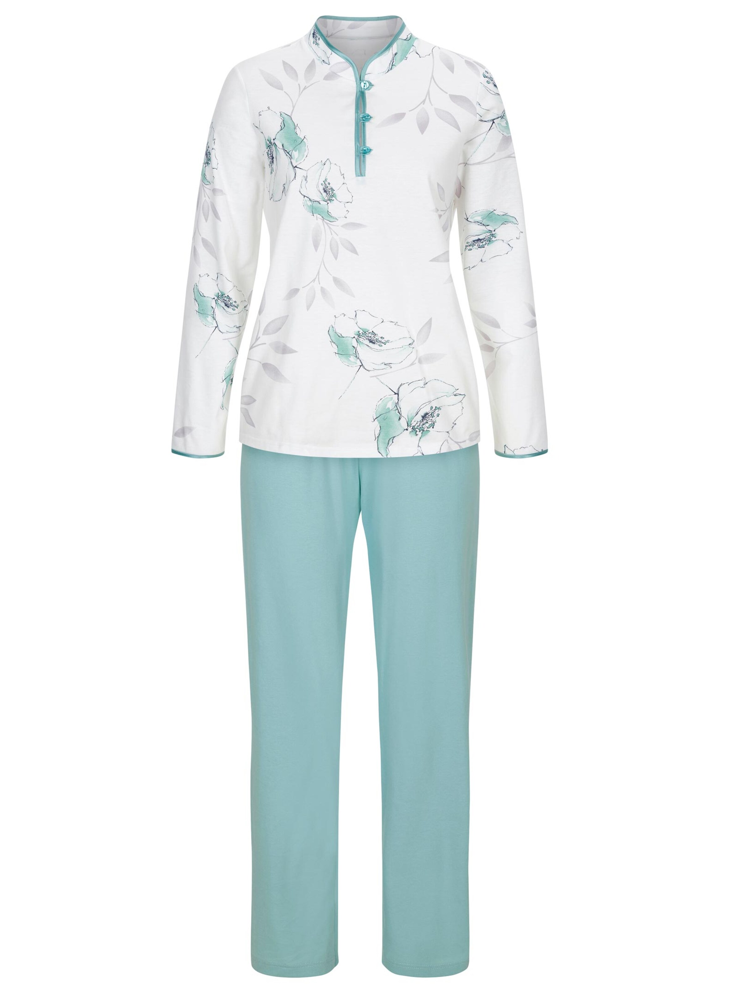 Arabella Schlafanzug - ecru-mint