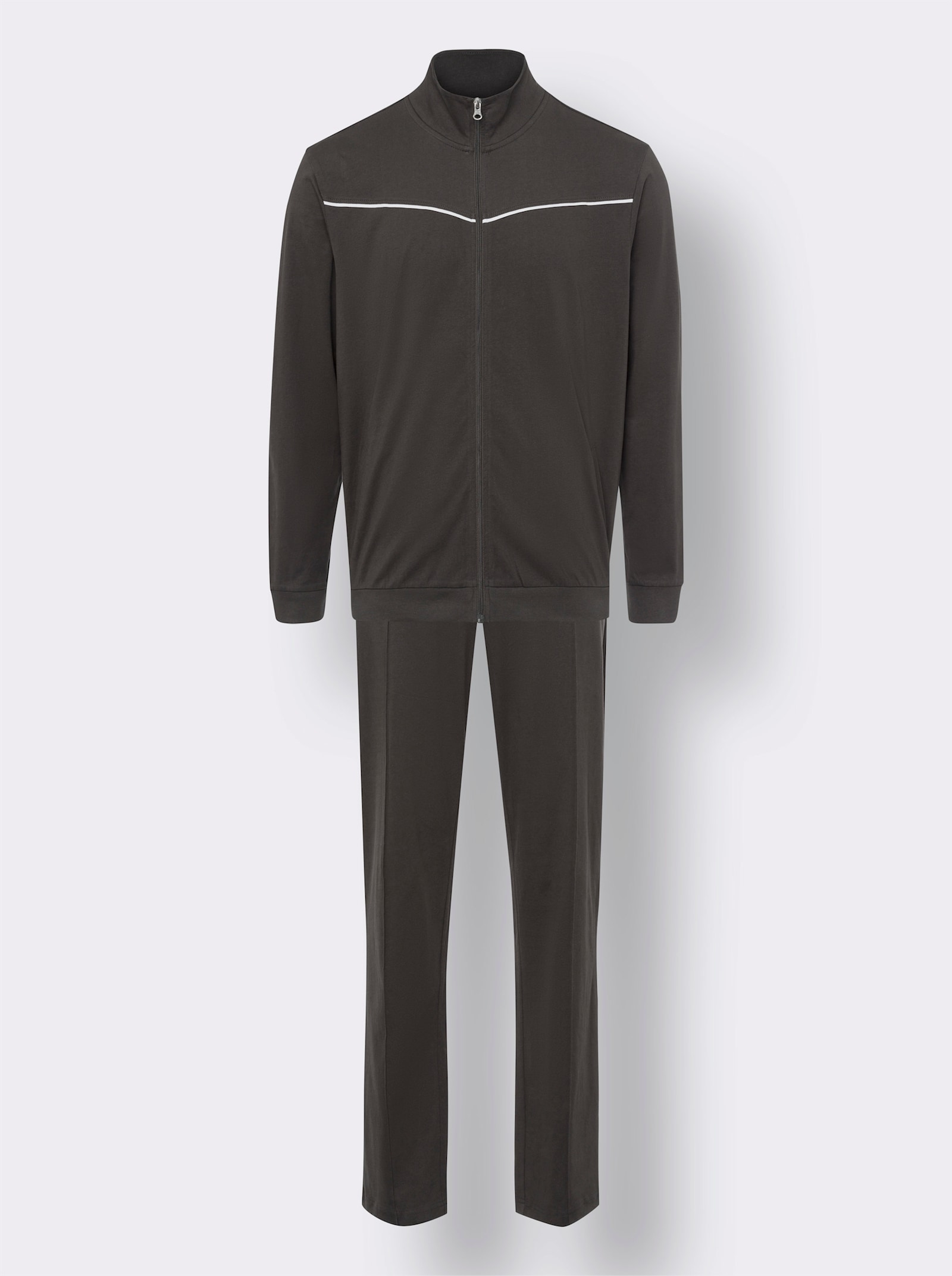 Freizeitanzug aus reiner Baumwolle - graphit