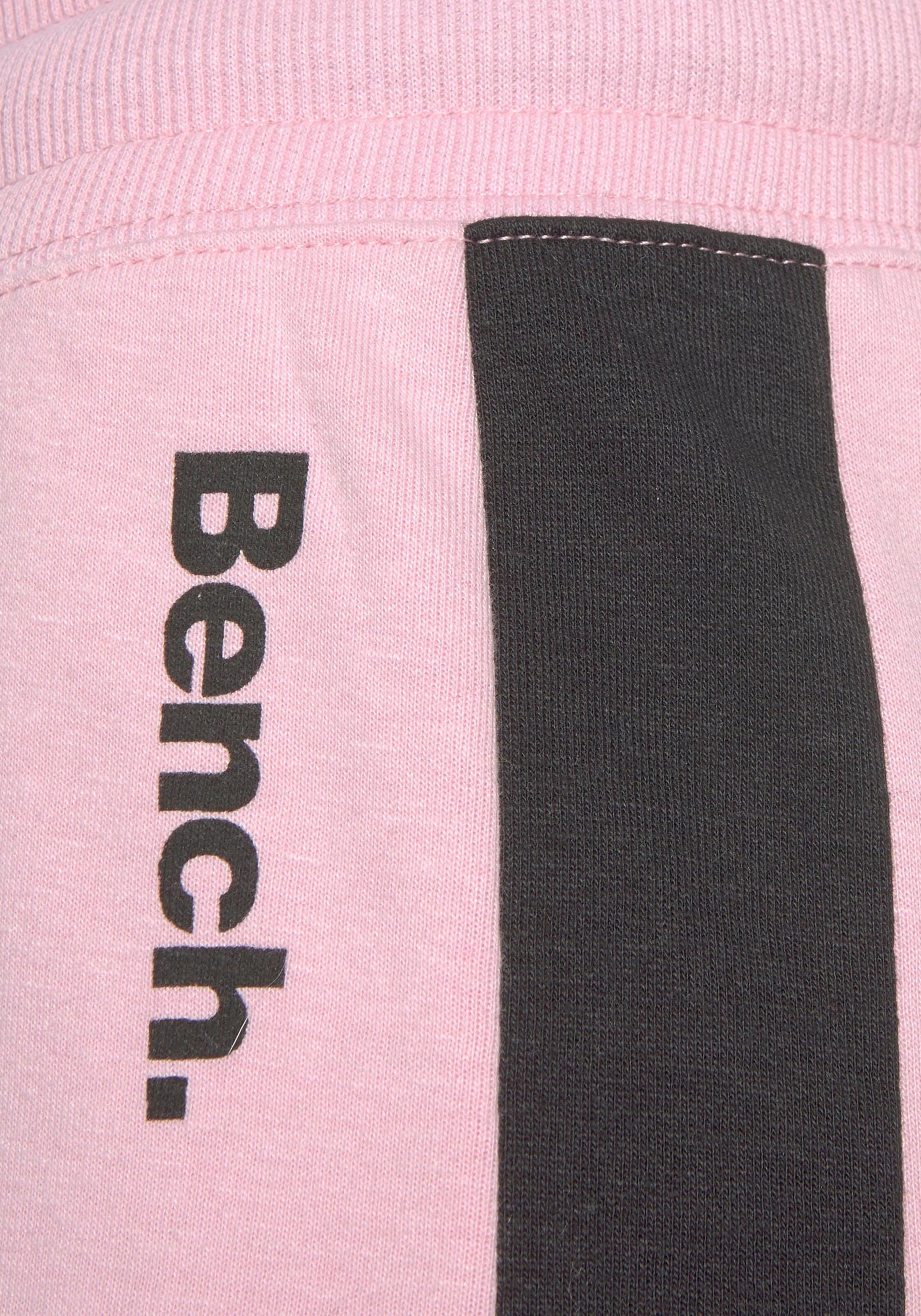 Damenmode Nachtwäsche & Homewear Bench. Sweathose in rosa-schwarz 