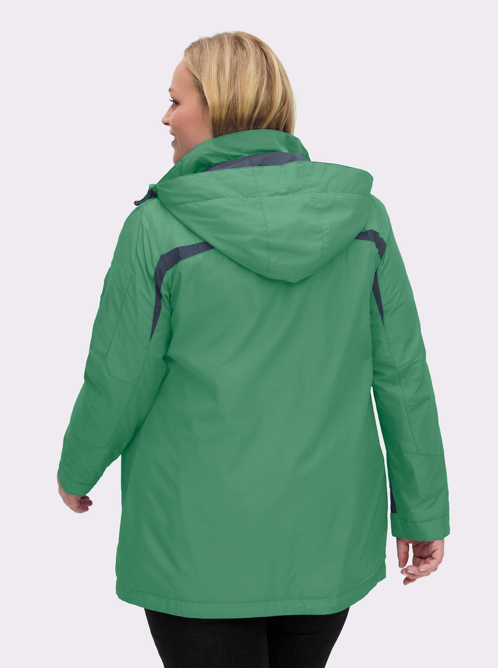 Funktionsjacke wind- und wasserabweisend - grün