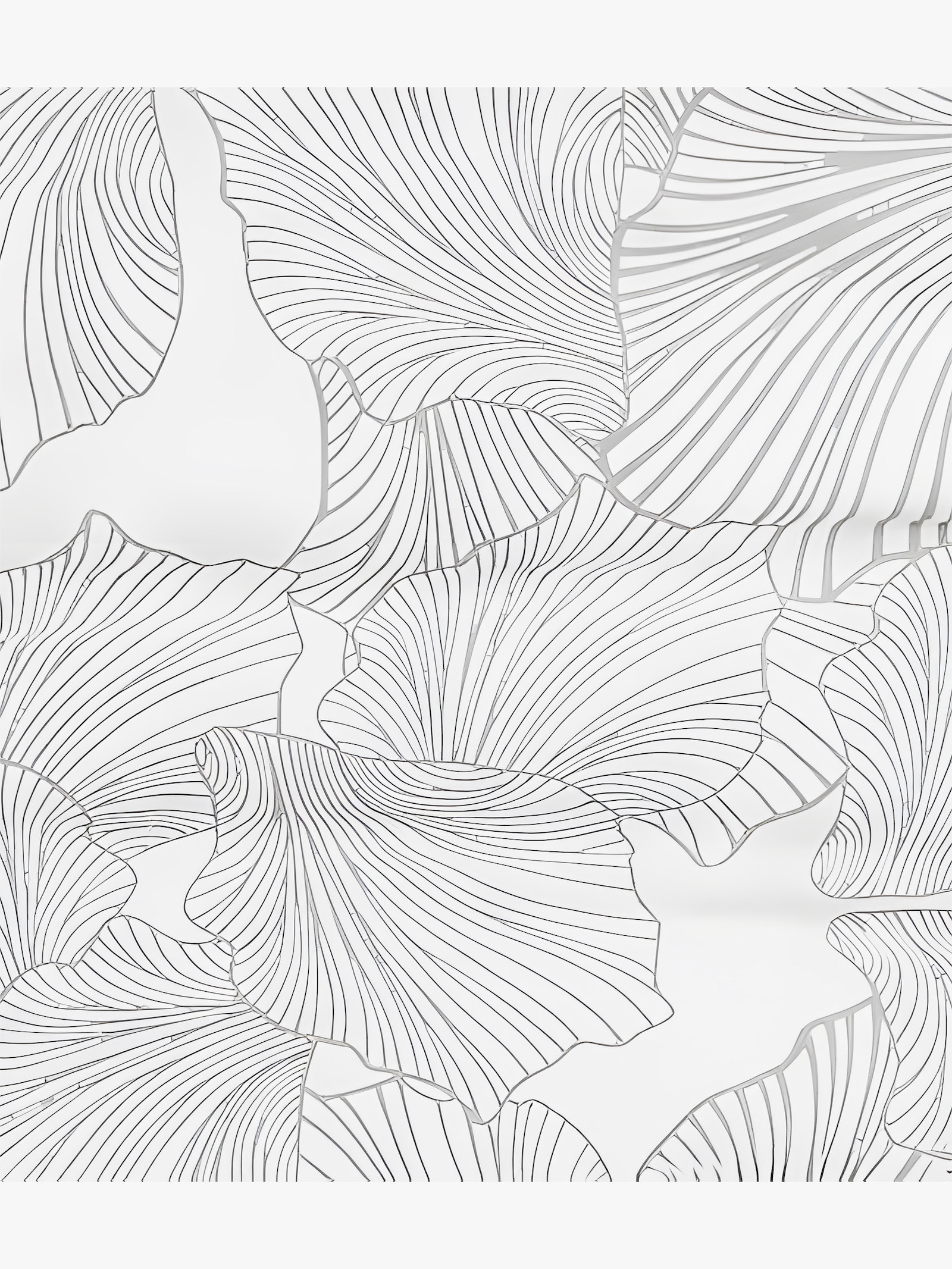 Grund Wendebettwäsche - weiß-grau-bedruckt