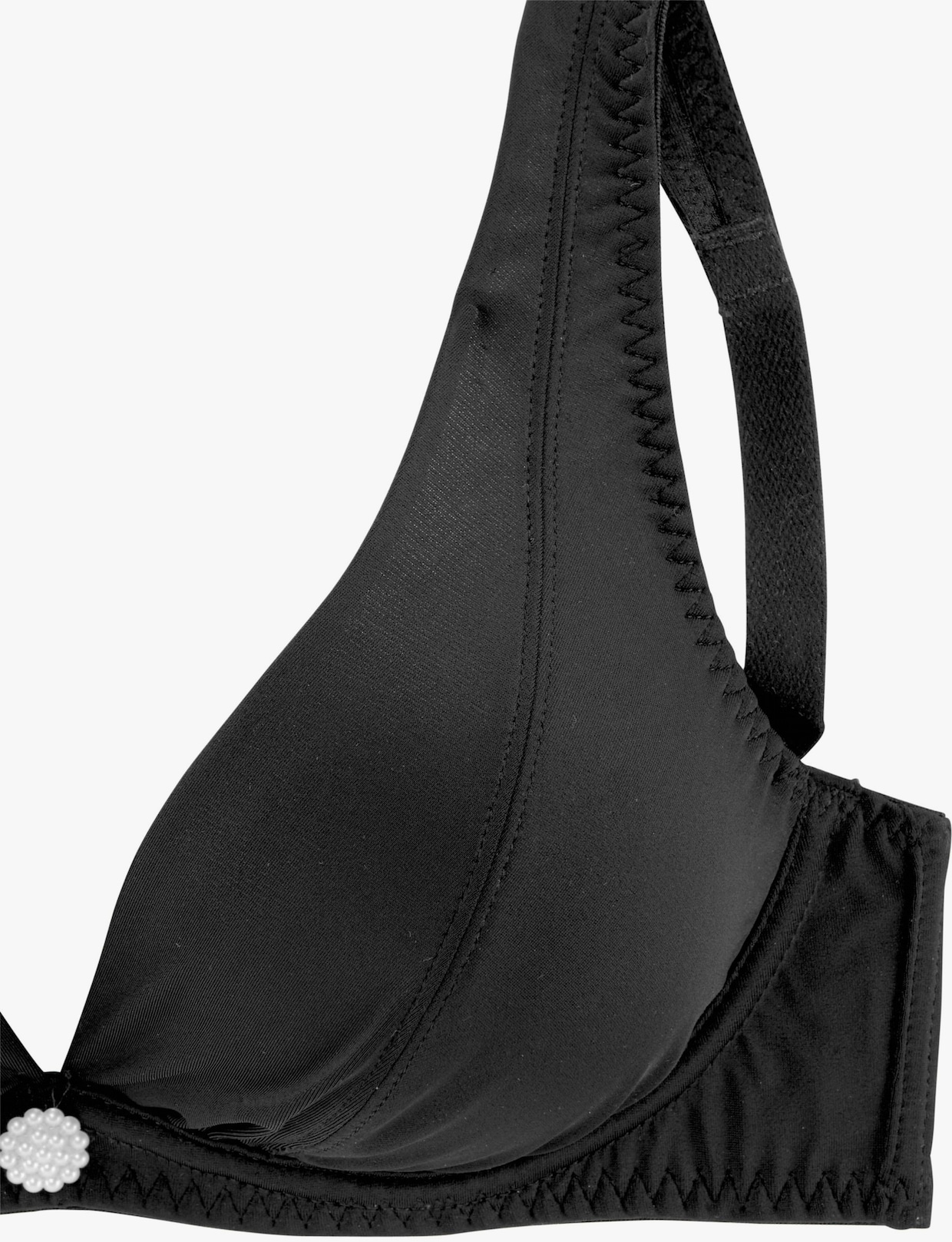 petite fleur Soutien-gorge à armatures - noir + blanc