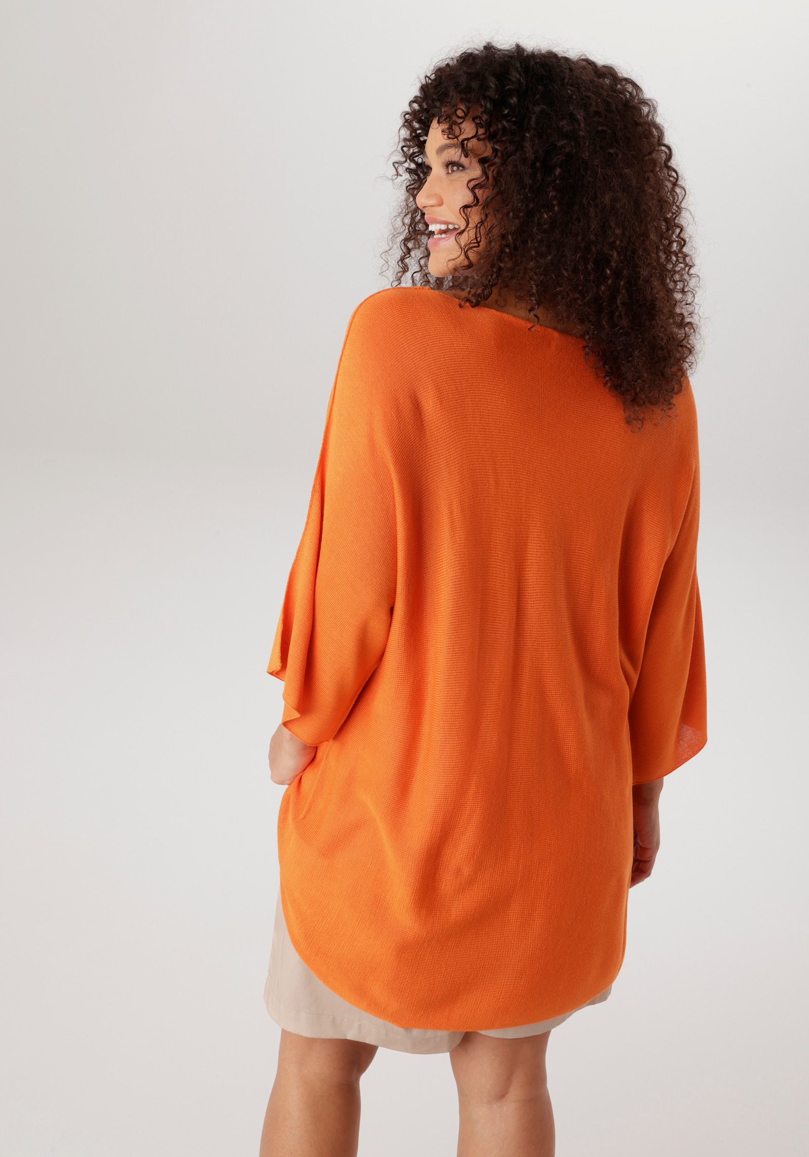 Aniston PLUS Strickpullover - orange