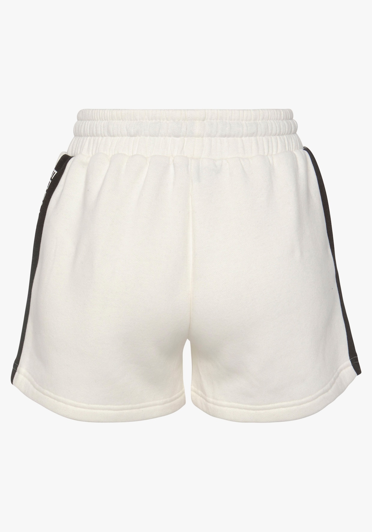 Short en matière sweat - blanc