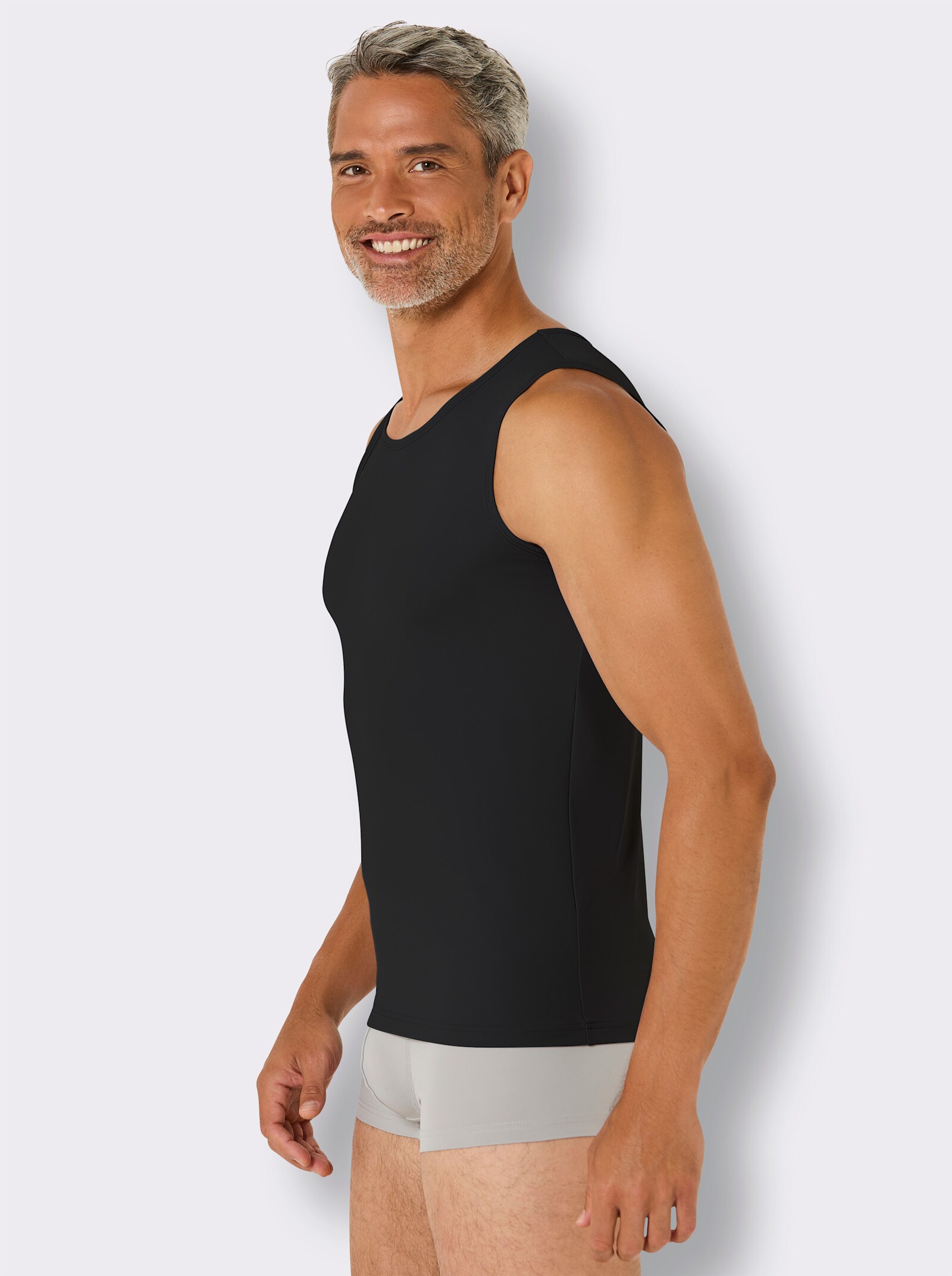 wäschepur men Shirt - schwarz