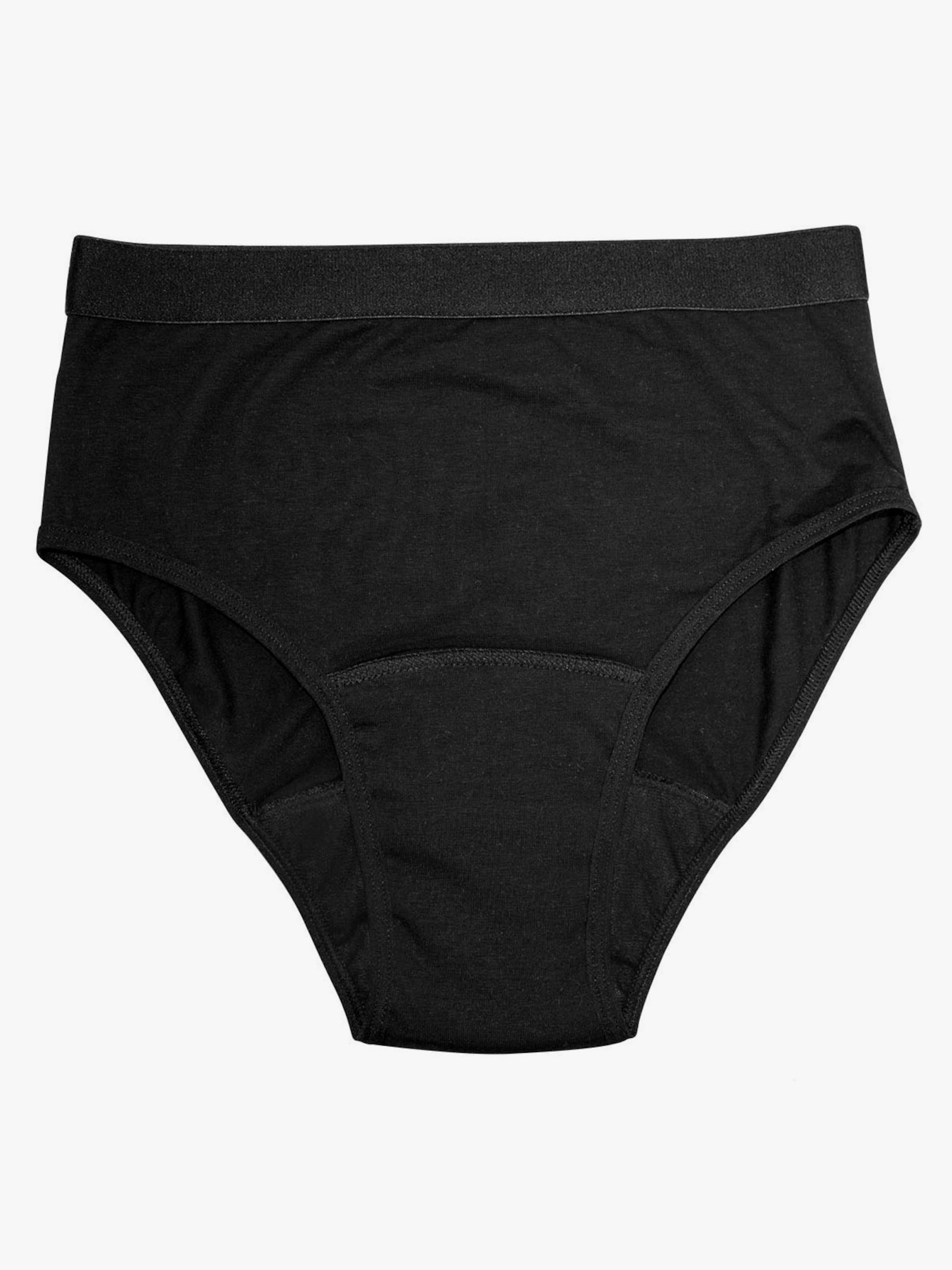 Hygiene-Highwaist-Slip - schwarz