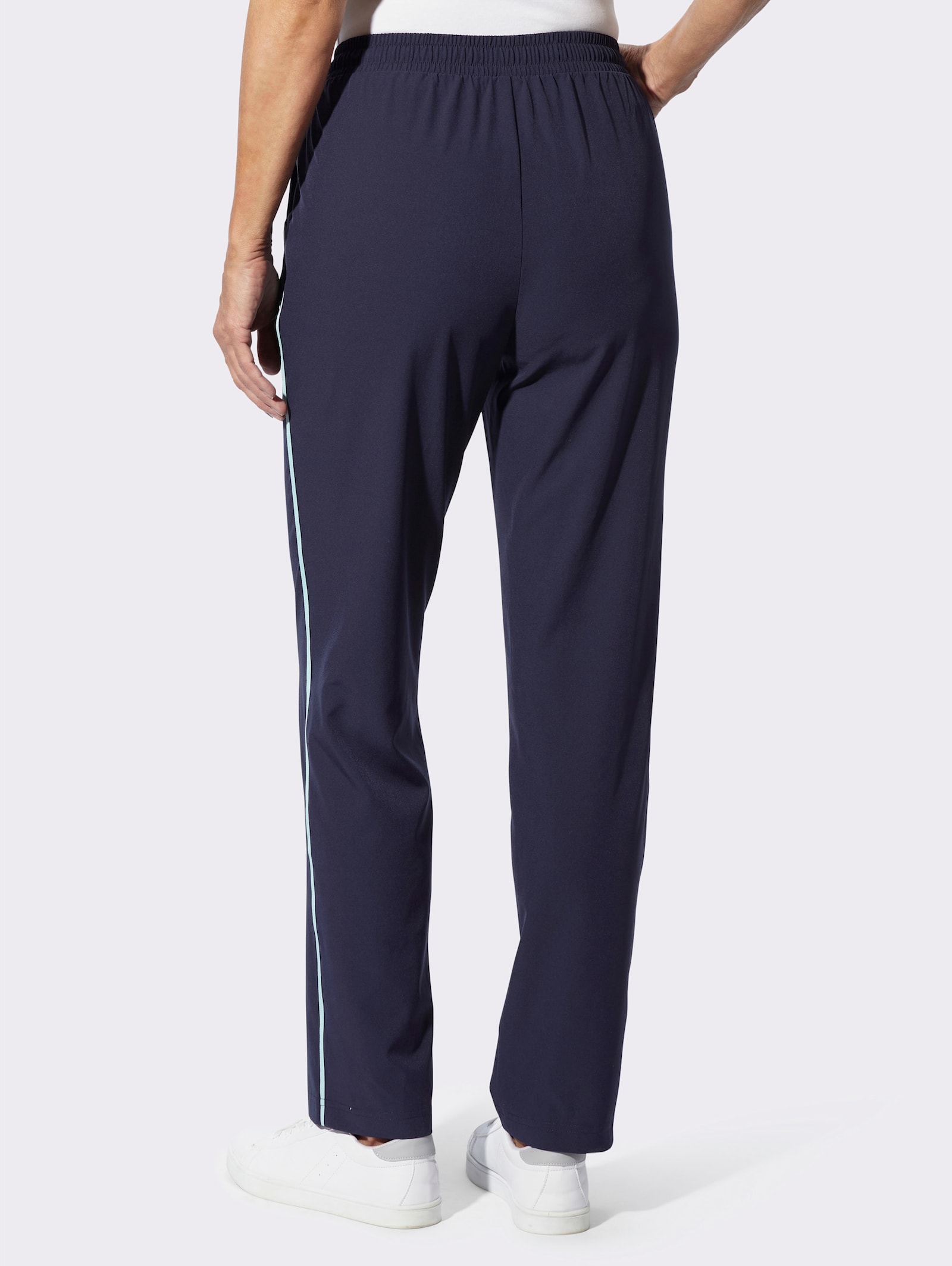 Freizeithose in Stretch-Qualität - marine