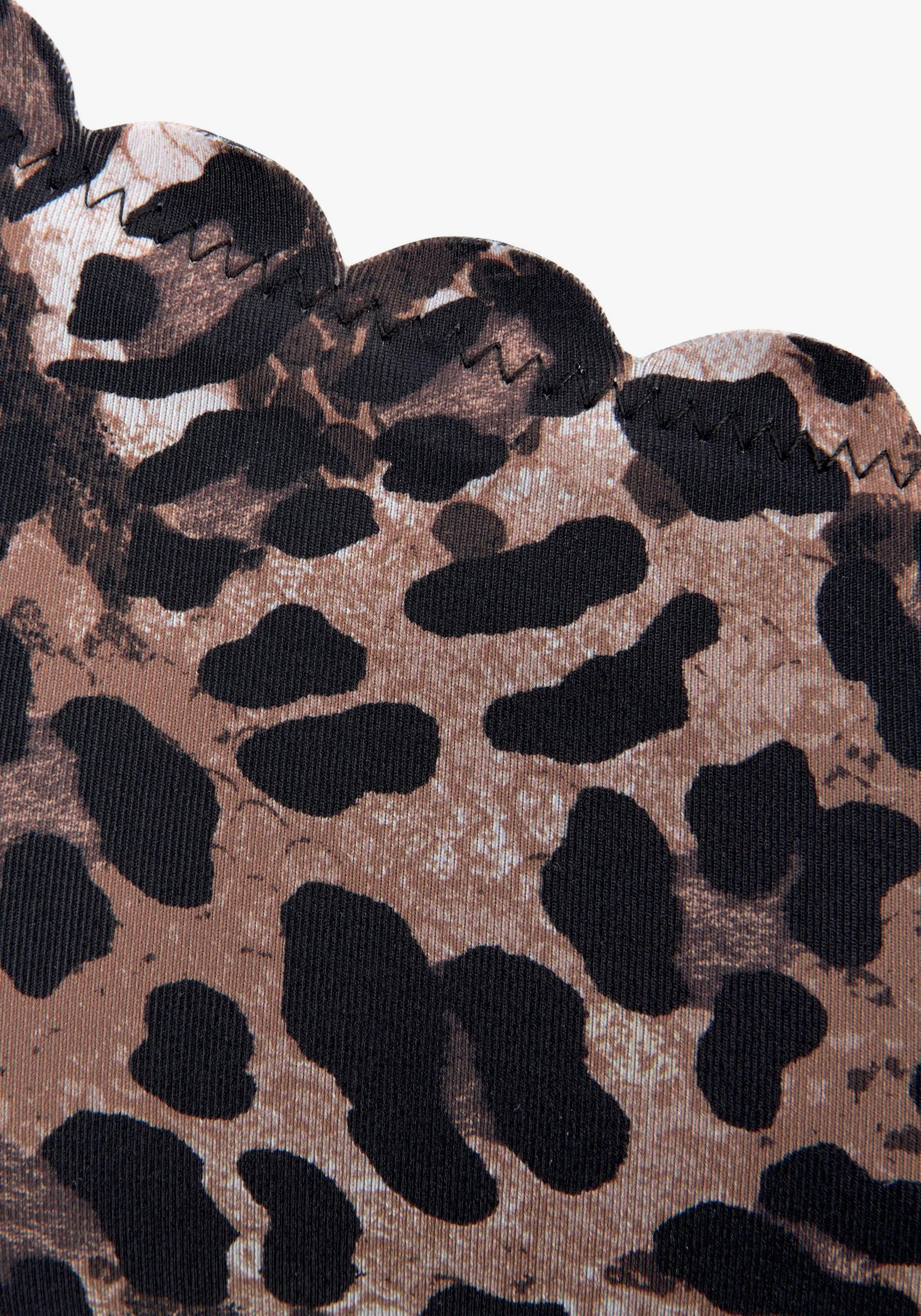 LASCANA haut de bikini bustier - marron imprimé