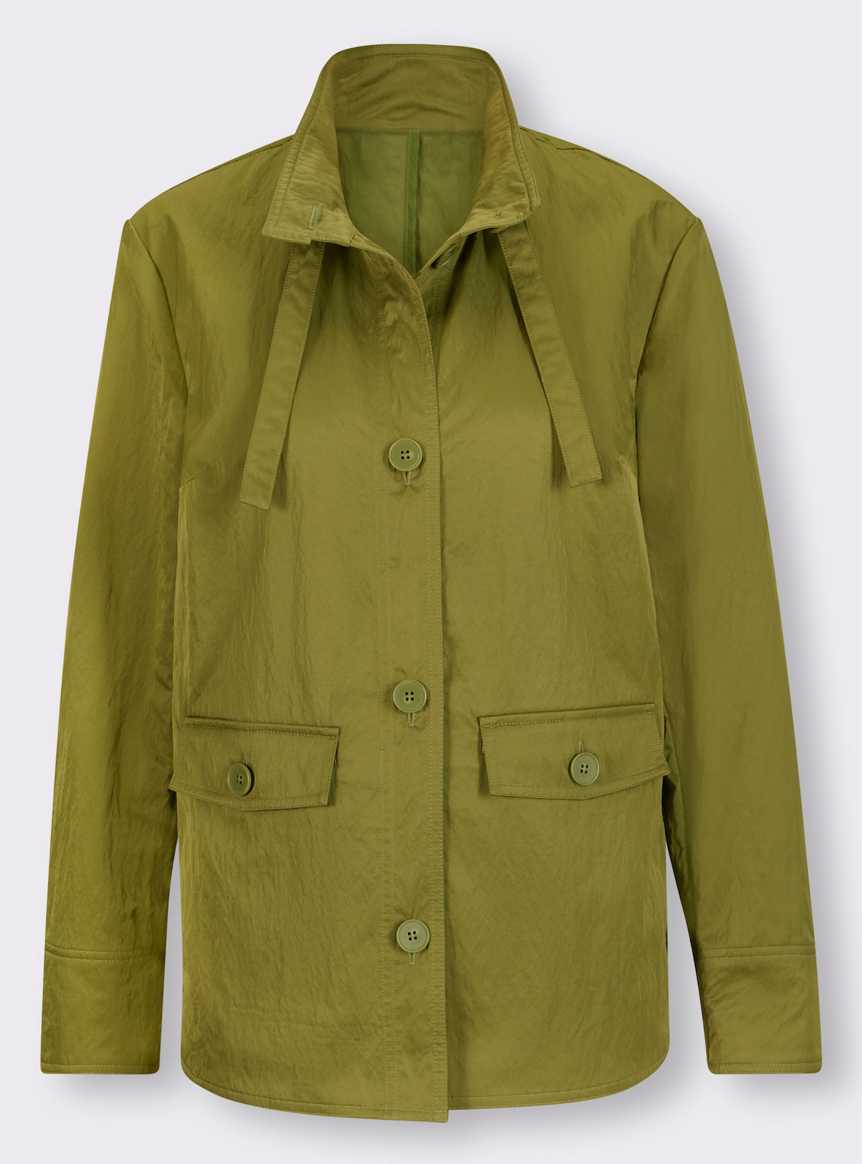 heine Veste chemisier - vert olive