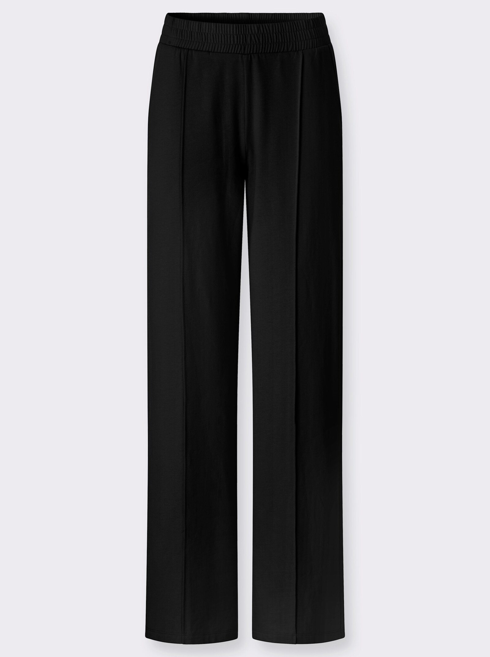  Jerseyhose in weiter Form - schwarz