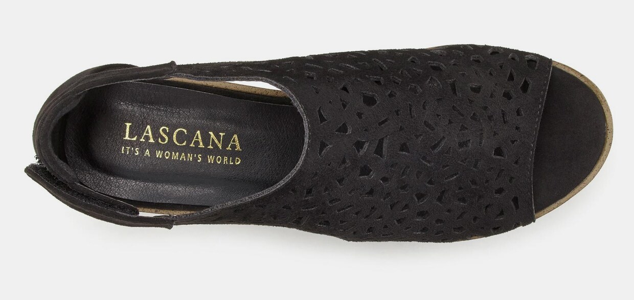 LASCANA Sandalette - schwarz