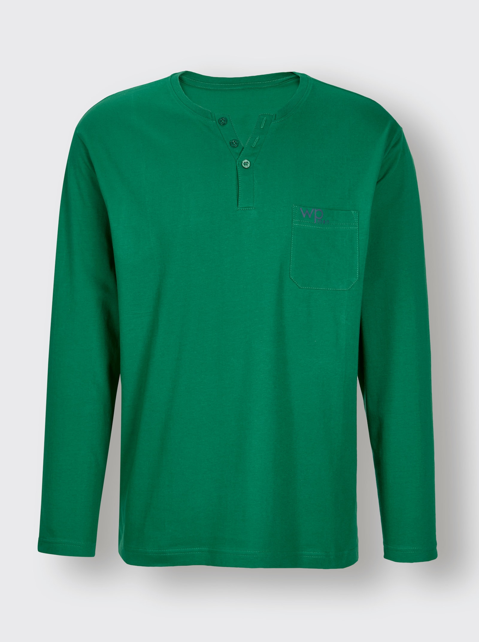 wäschepur men Schlafanzug-Shirt - grün